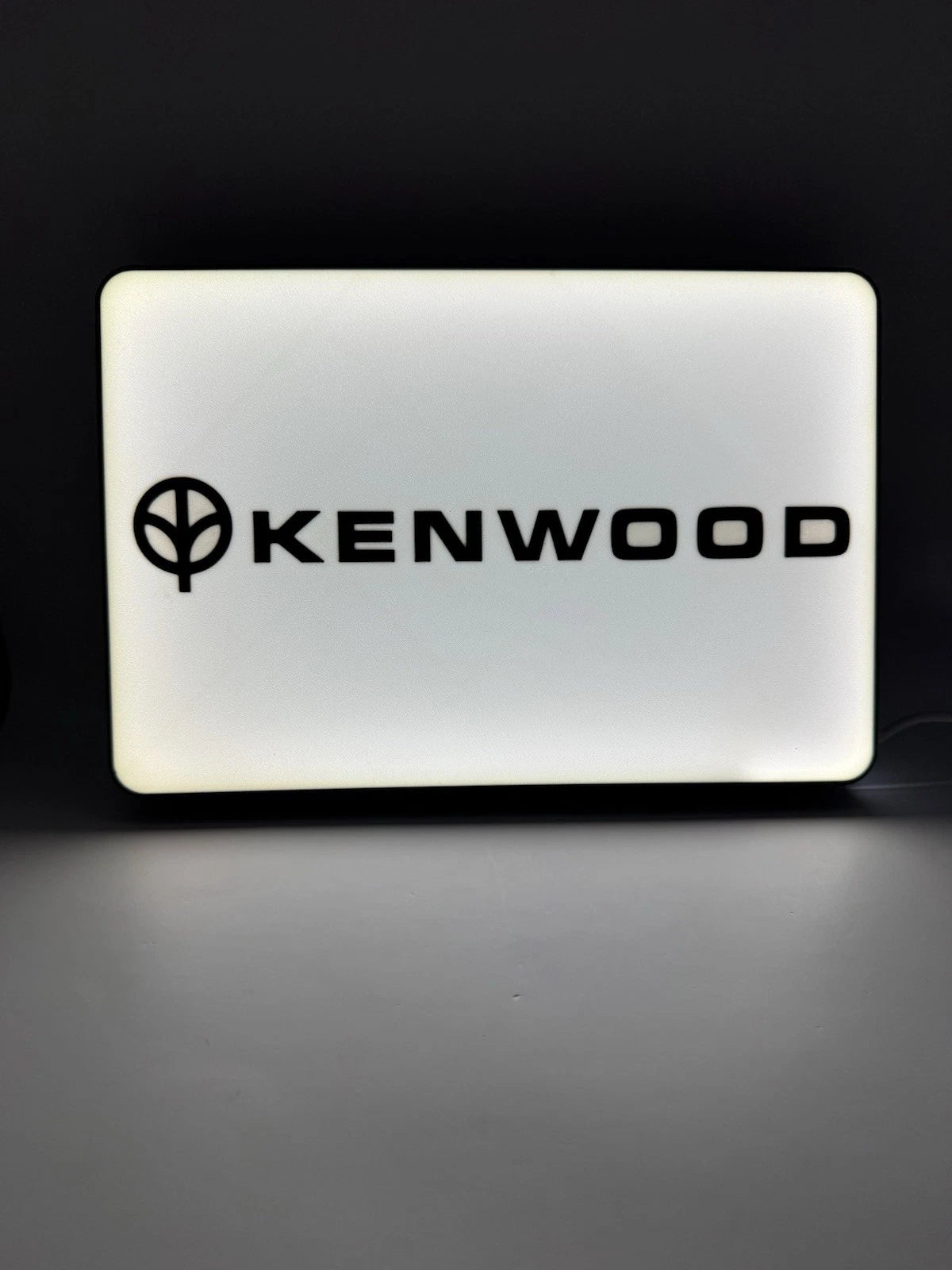 Kenwood Audio Stereo Vintage Light Up LED Neon Sign With USB Power Pioneer Car