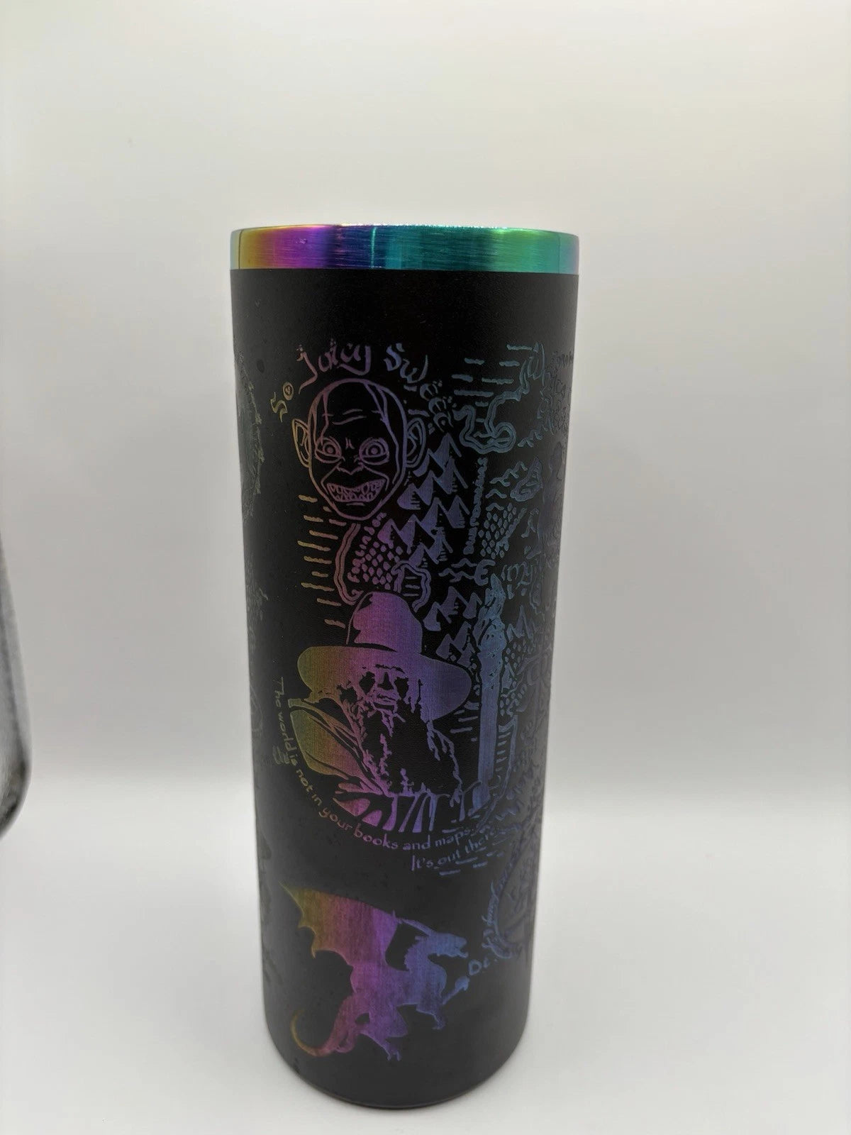 Lord Of The Rings Tumbler- 20 Oz Skinny Multicolored