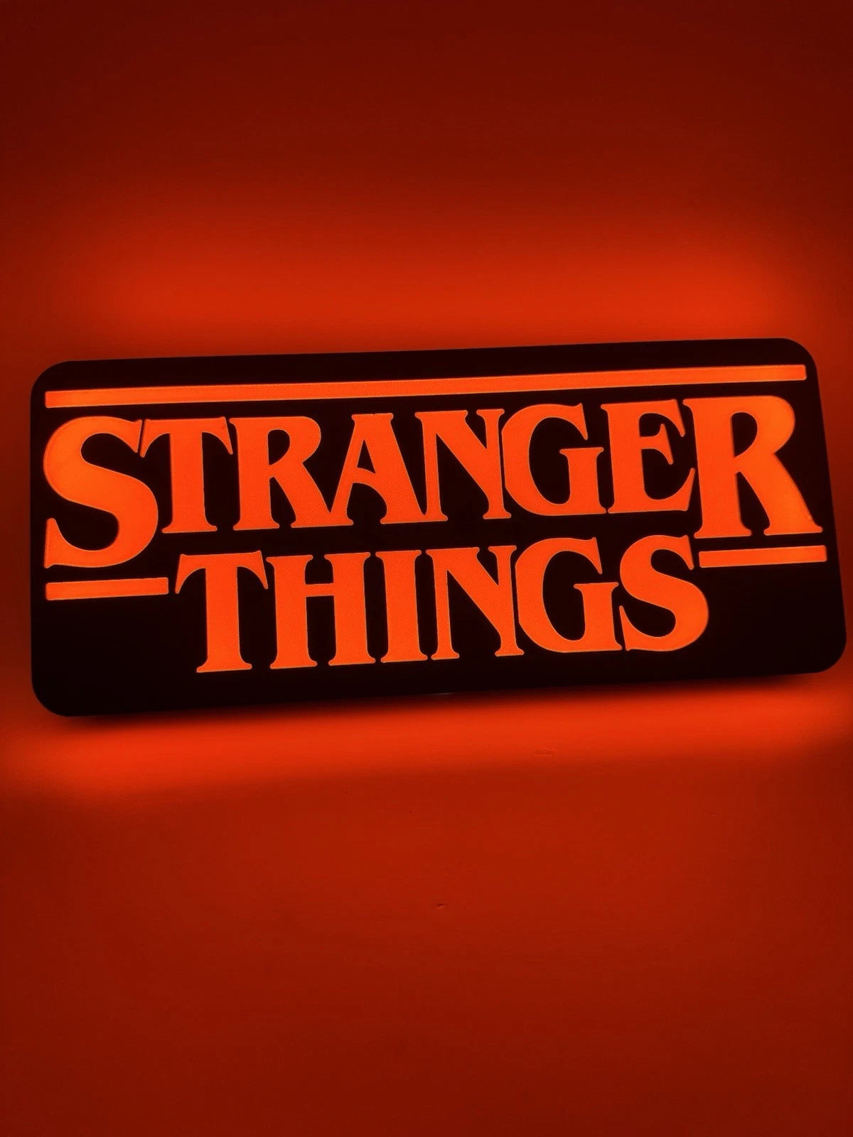 Stranger Things - Light Up LED Neon Sign - Eleven Hawkins Vecna Dustin Hopper
