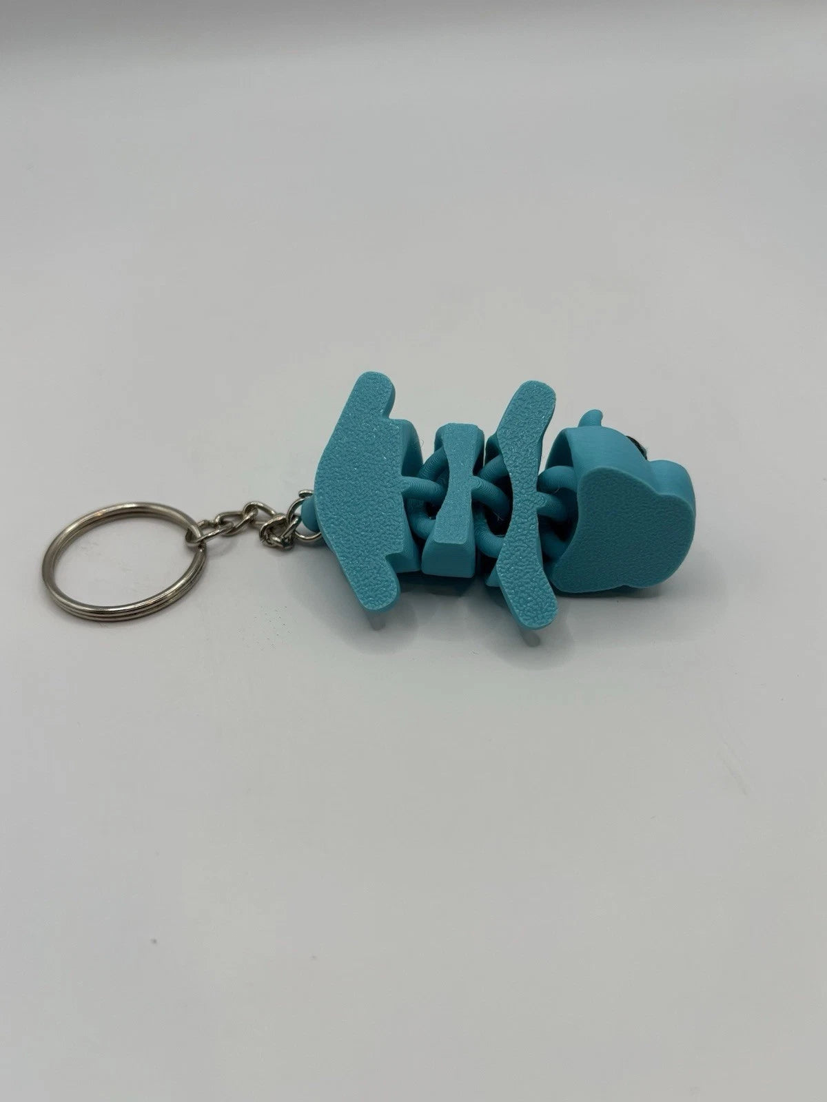 Blue Hippopotamus Fidget Keychain