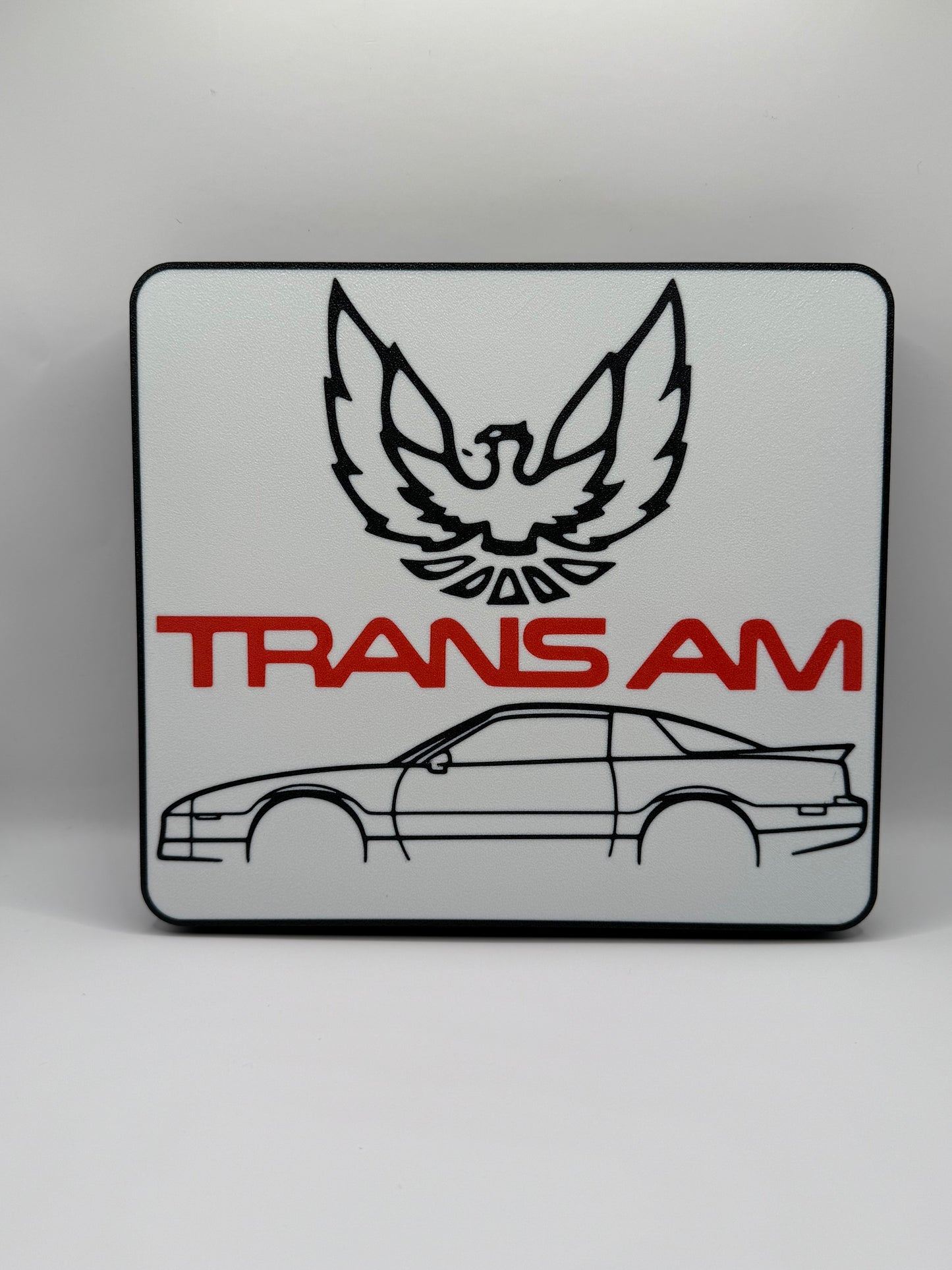 Pontiac Trans Am -  Light Up LED Sign