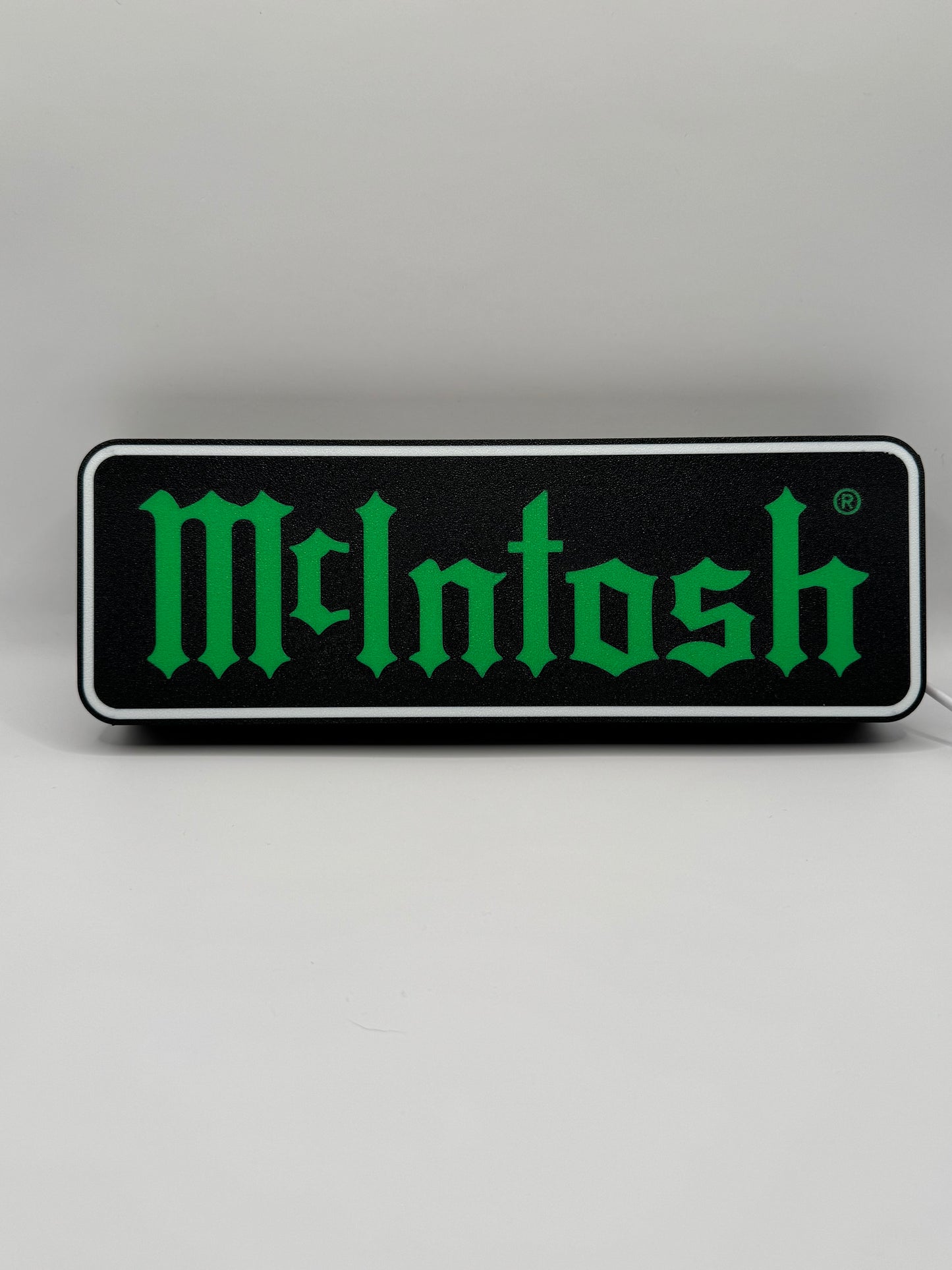 McIntosh - Light Up LED Sign