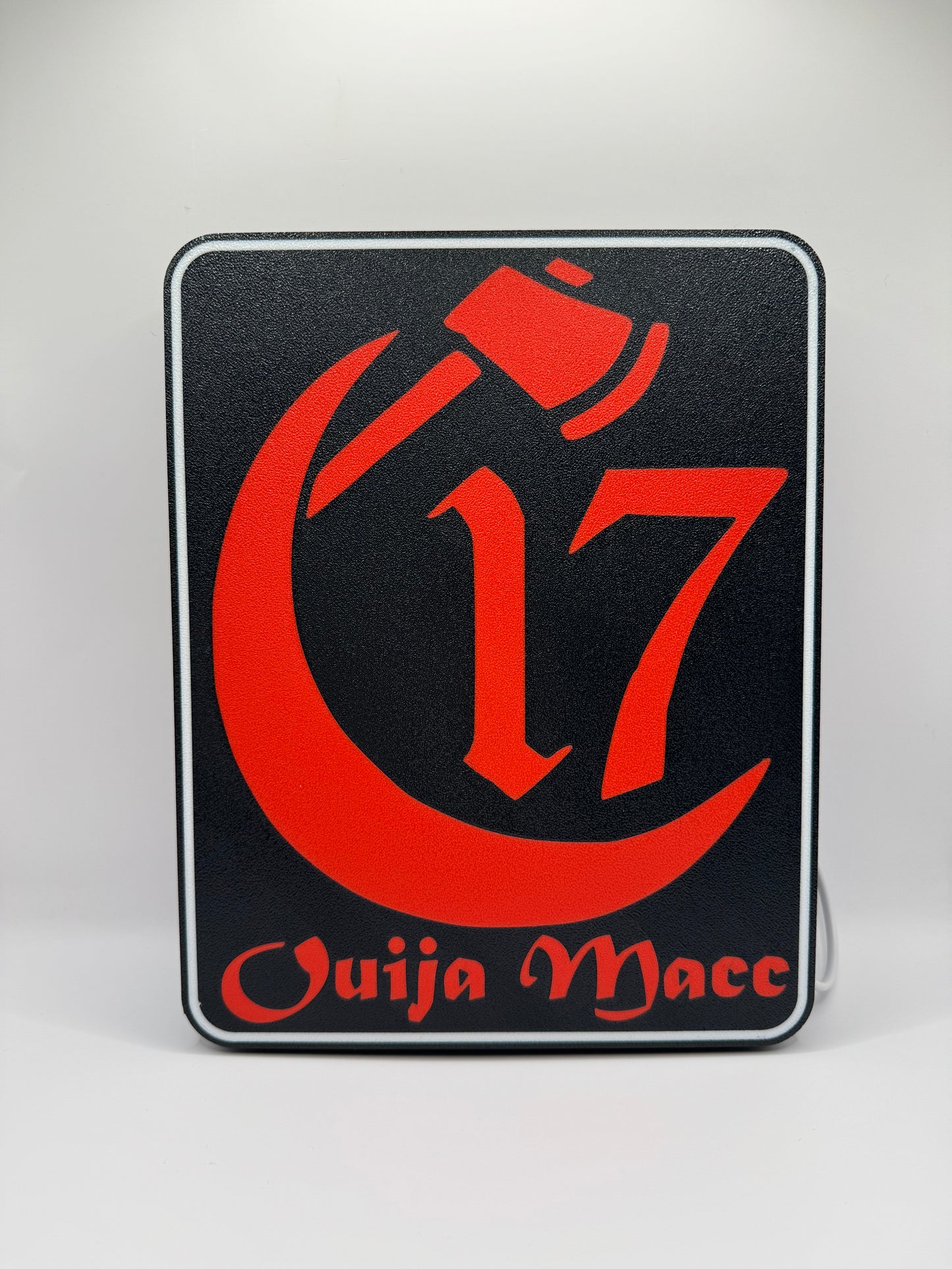 Ouija Macc C17 - LED Sign