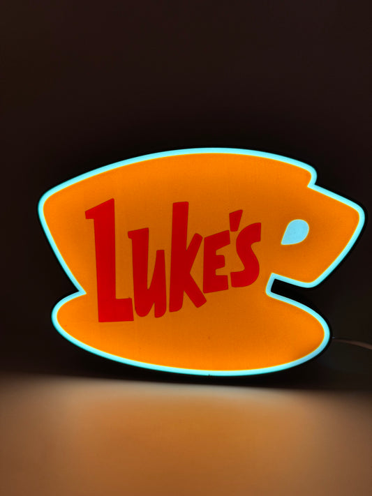 Gilmore Girls - Luke’s Coffee - LED Sign