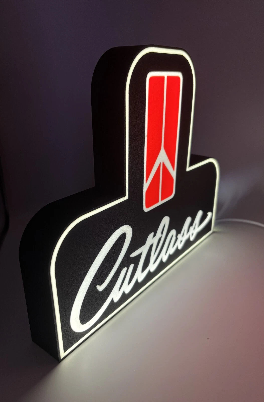 Oldsmobile Cutlass- Light up LED Sign