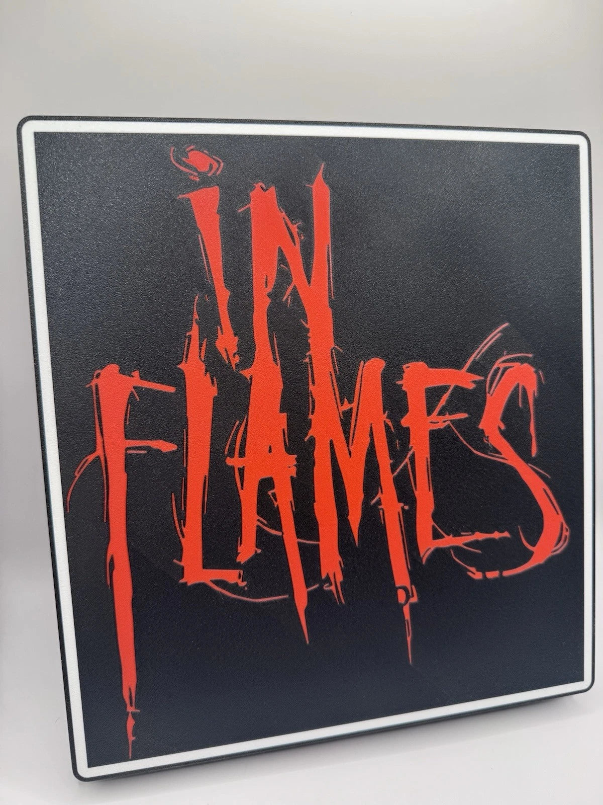 In Flames Metal Rock Band LED Neon Light Up Sign With USB Power Cord