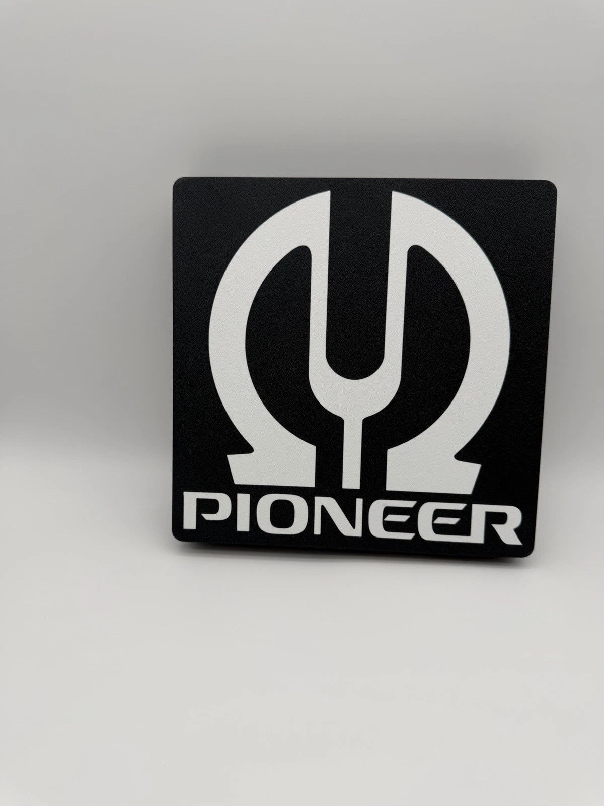 Pioneer Audio Stereo -  Light Up LED Sign With USB Plug - Black- Amp Speaker