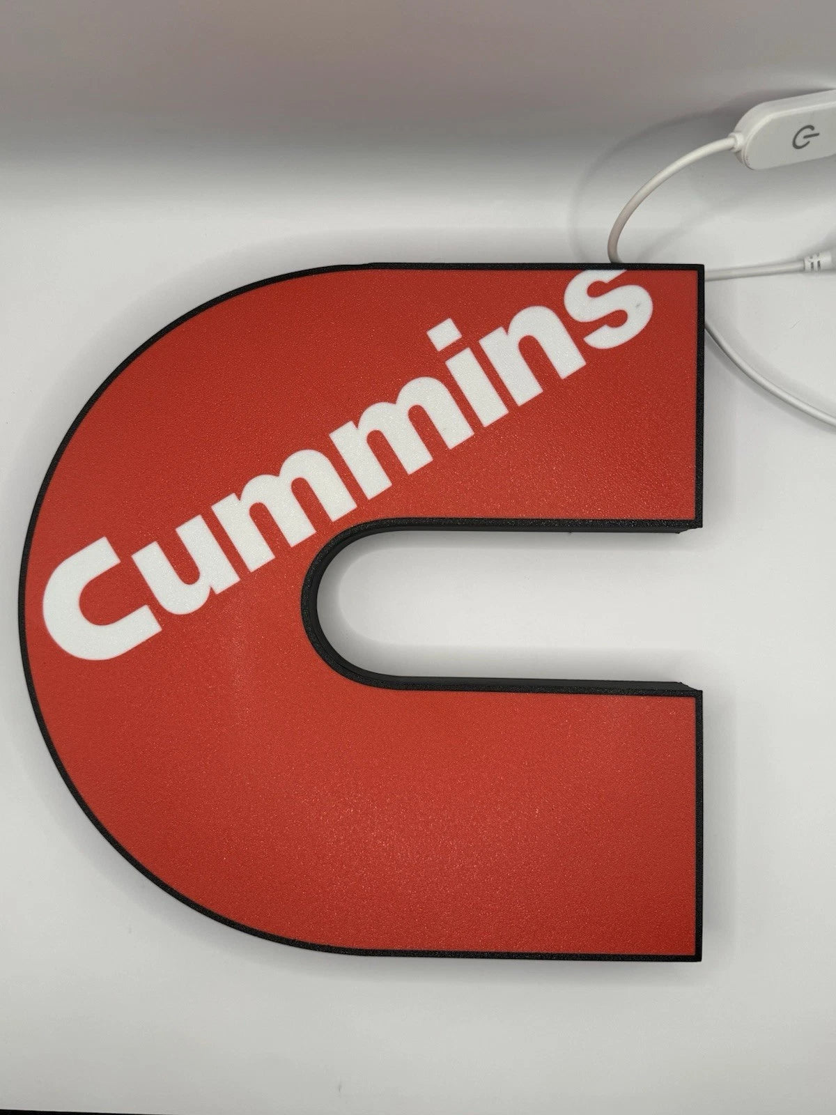 Red Cummins - Light Up LED Sign