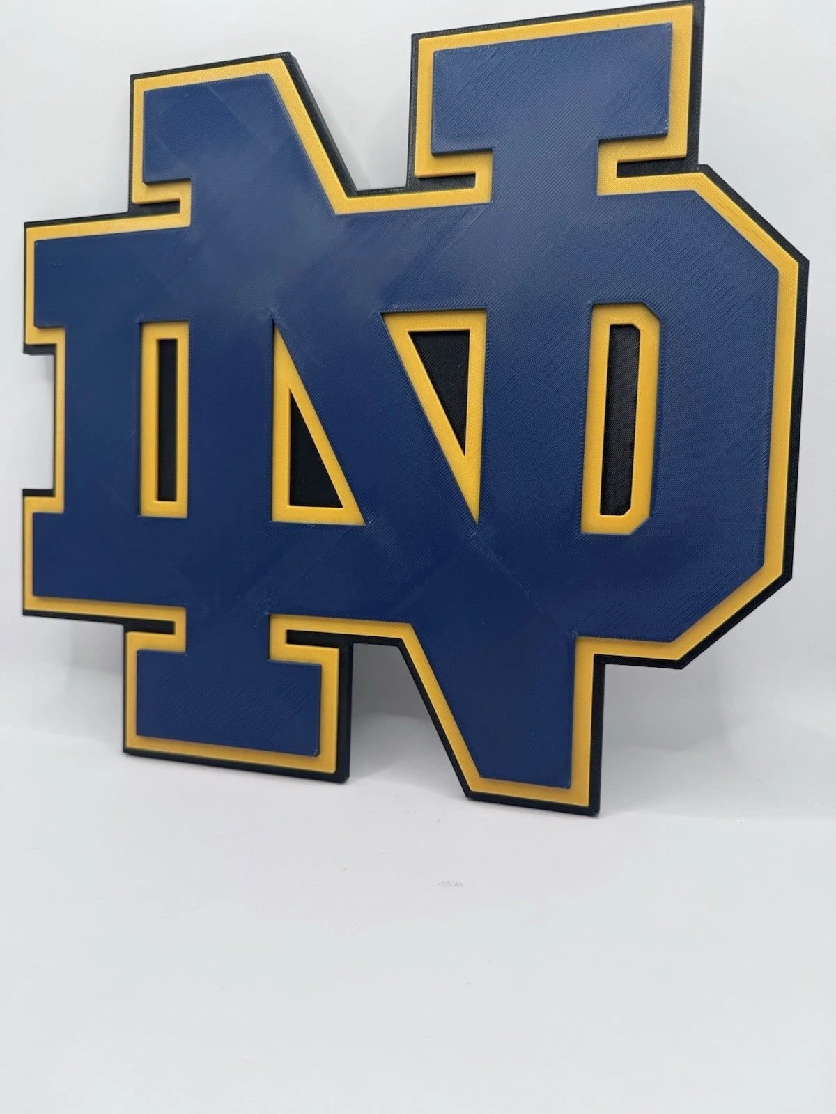 Notre Dame Fighting Irish 3D Wall Sign Man Cave Decor College Football