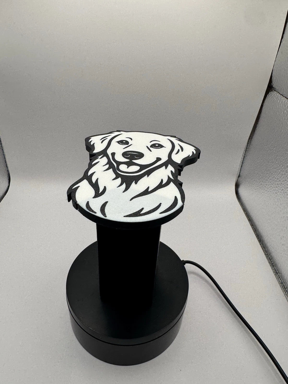 Golden Retriever Dog Hitch Receiver Cover – Fits 2” – Multiple Designs Available