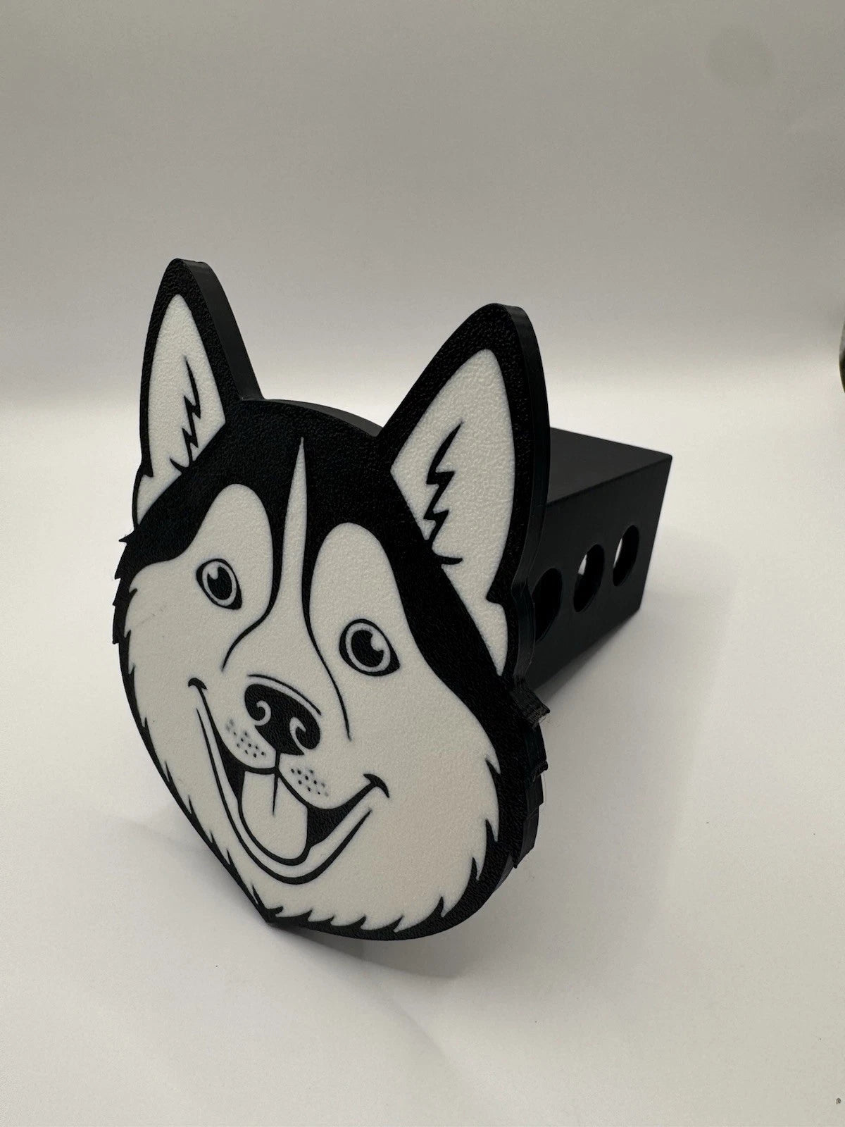 Siberian Husky Dog - Hitch Receiver Cover – Fits 2” – Multiple Designs Available