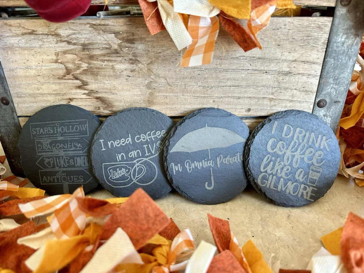 Slate Coaster Set - Gilmore Girls