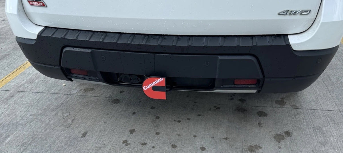 Cummins Truck Hitch Receiver Cover – Fits 2” – Multiple Designs Available