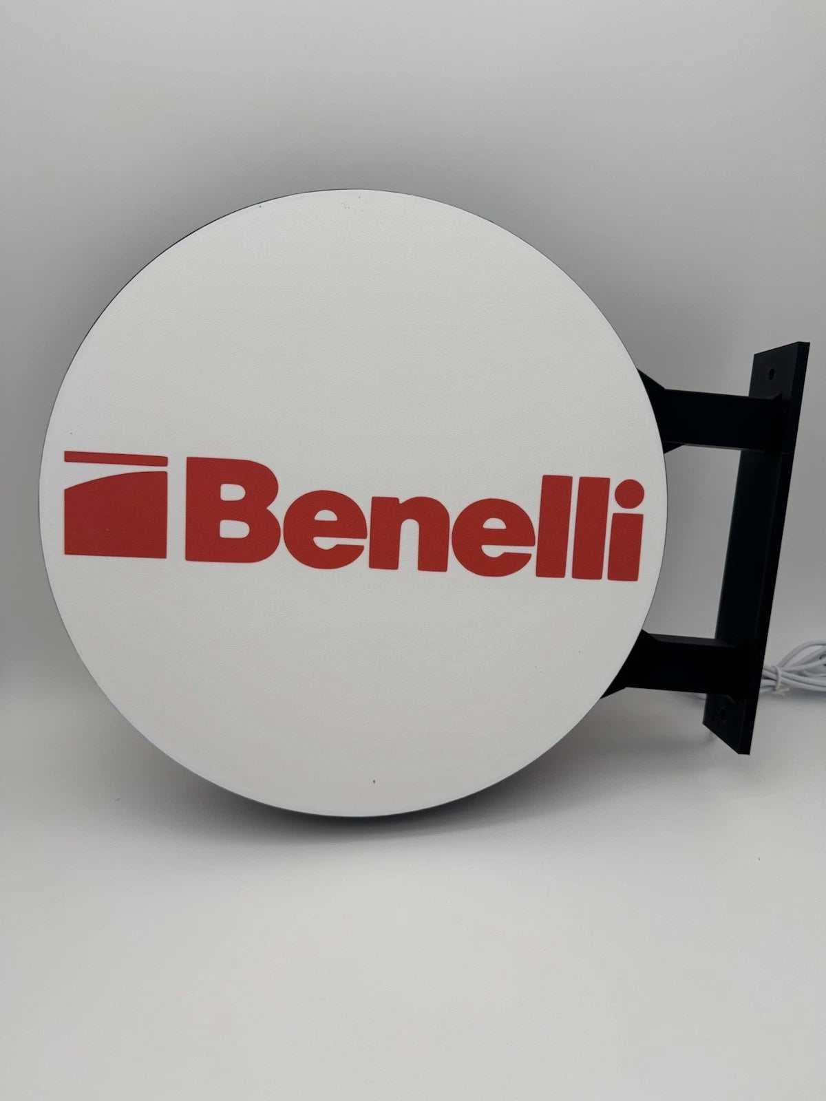 Benelli Firearms 13”  Pub Style Dual Side Light Up LED Sign Pub Bar Mancave
