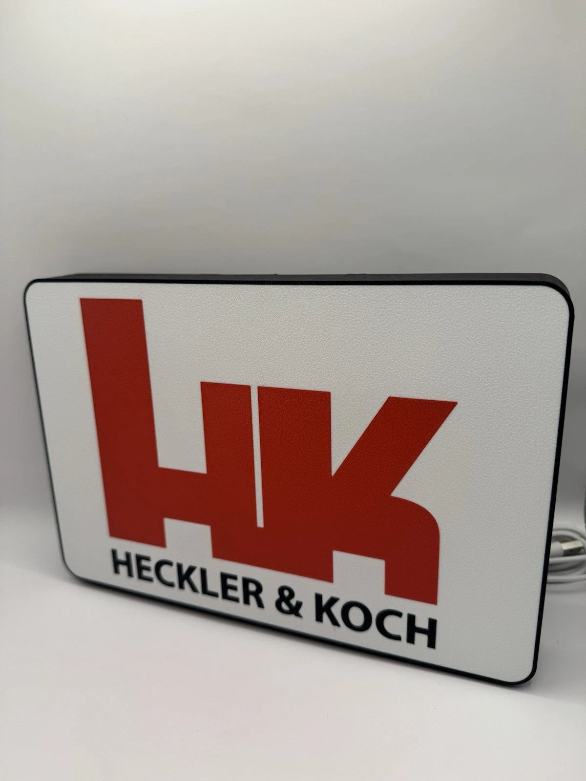 Heckler & Koch Firearms -  Light Up LED Neon Sign 2a Shooting Reloading Rifle