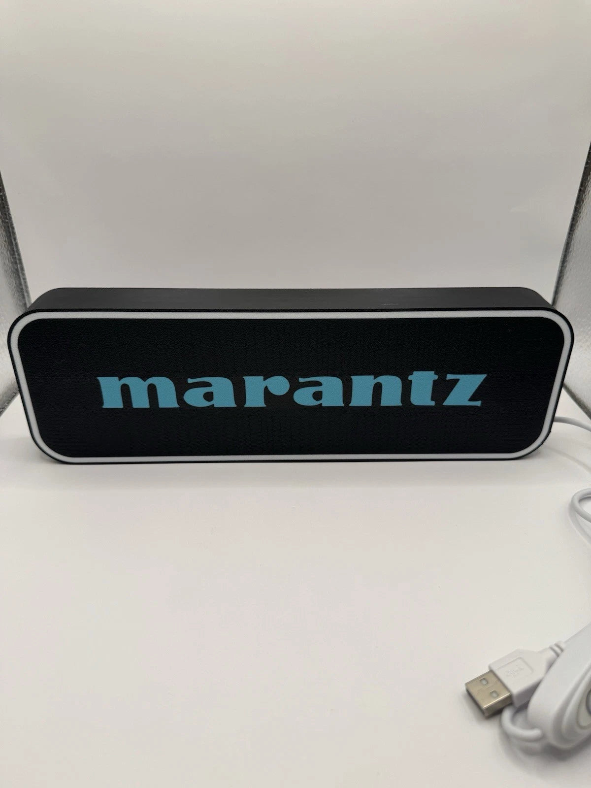 Marantz Light Up LED Sign - Vintage Audio Stereo Equipment -  USB Powered