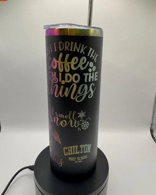 Gilmore Girls Collage Tumbler- 20 Oz Skinny