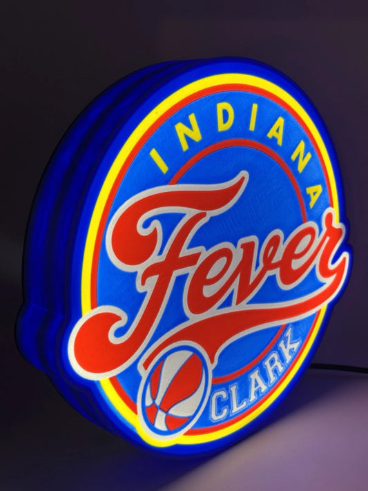 Indiana Fever  Basketball - Light Up LED Sign