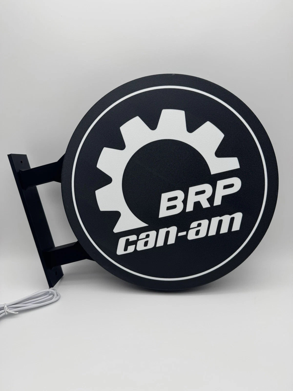 Can Am BRP 13”  Pub Style Dual Side Light Up LED Sign Gas Station Pub Bar