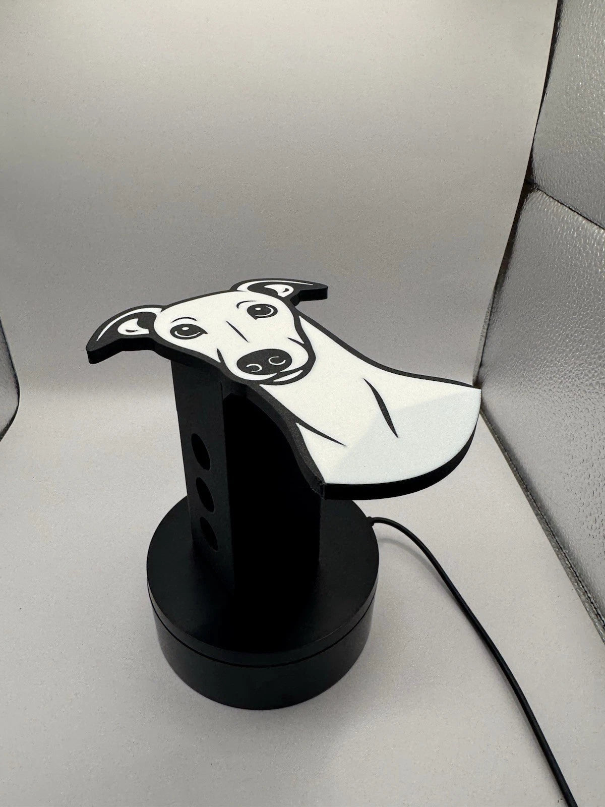 Greyhound Dog -  Hitch Receiver Cover – Fits 2” – Multiple Designs Available