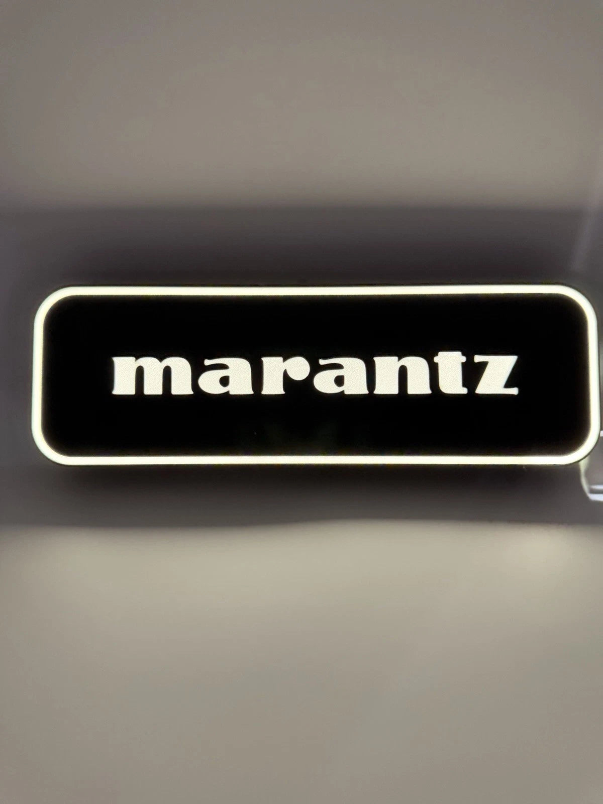 Marantz Audio Stereo  -  Light Up LED Sign With USB Plug - Black - Amp Receiver
