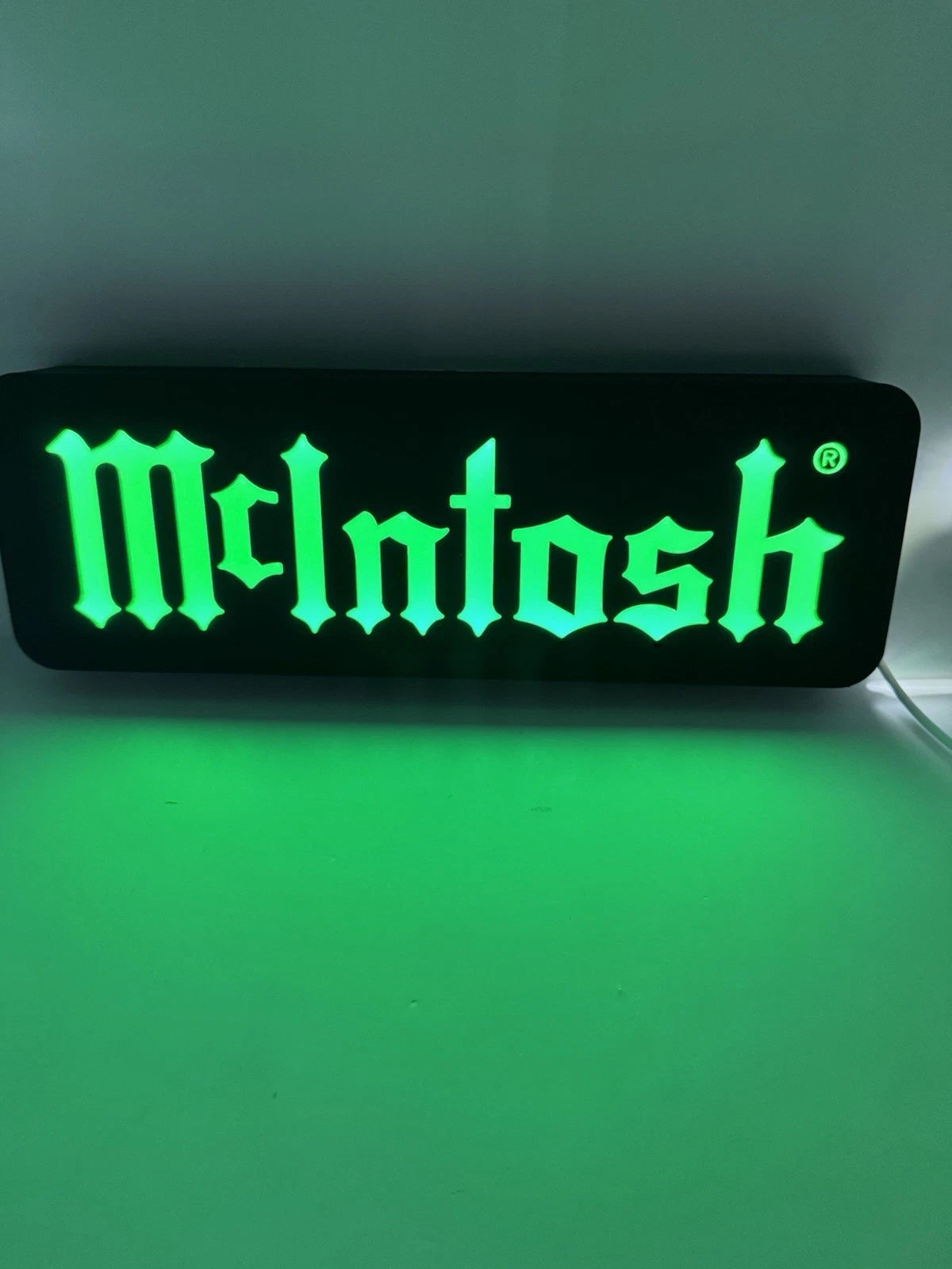 McIntosh Audio Stereo - Light Up LED Sign Amp Receiver HiFi Vintage Preamp
