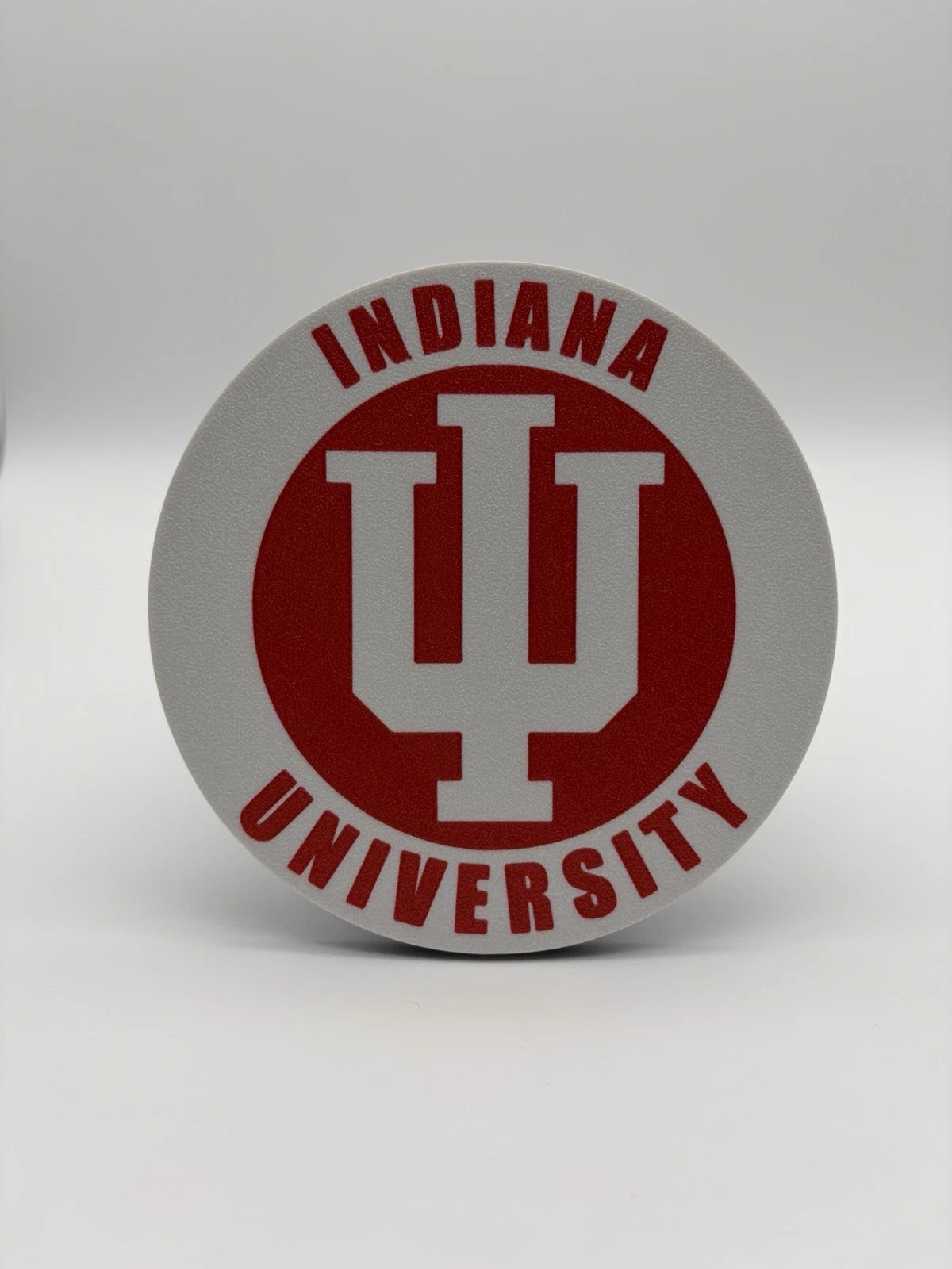 White Indiana Hoosiers Tow Hitch Receiver Cover – Fits 2” Towing Truck SUV