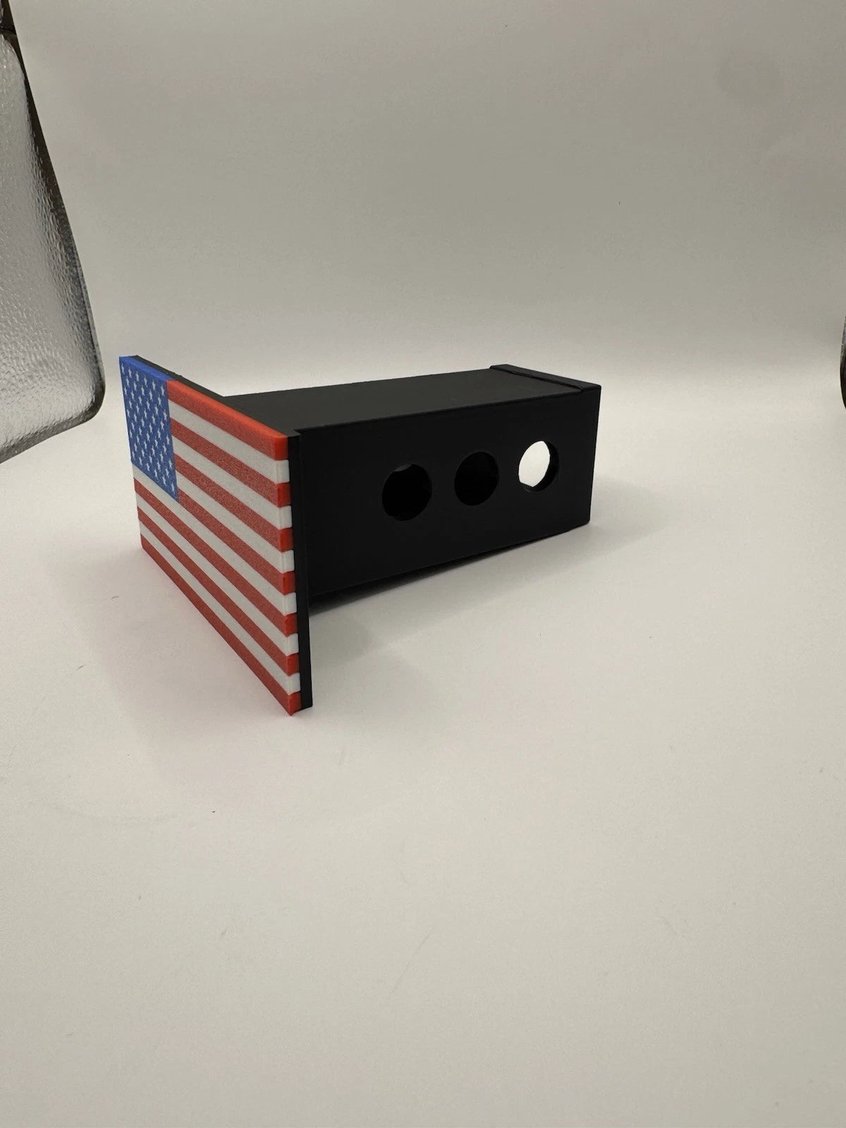 United States Flag - Hitch Receiver Cover – Fits 2” Truck Hitch - US Flag Stars