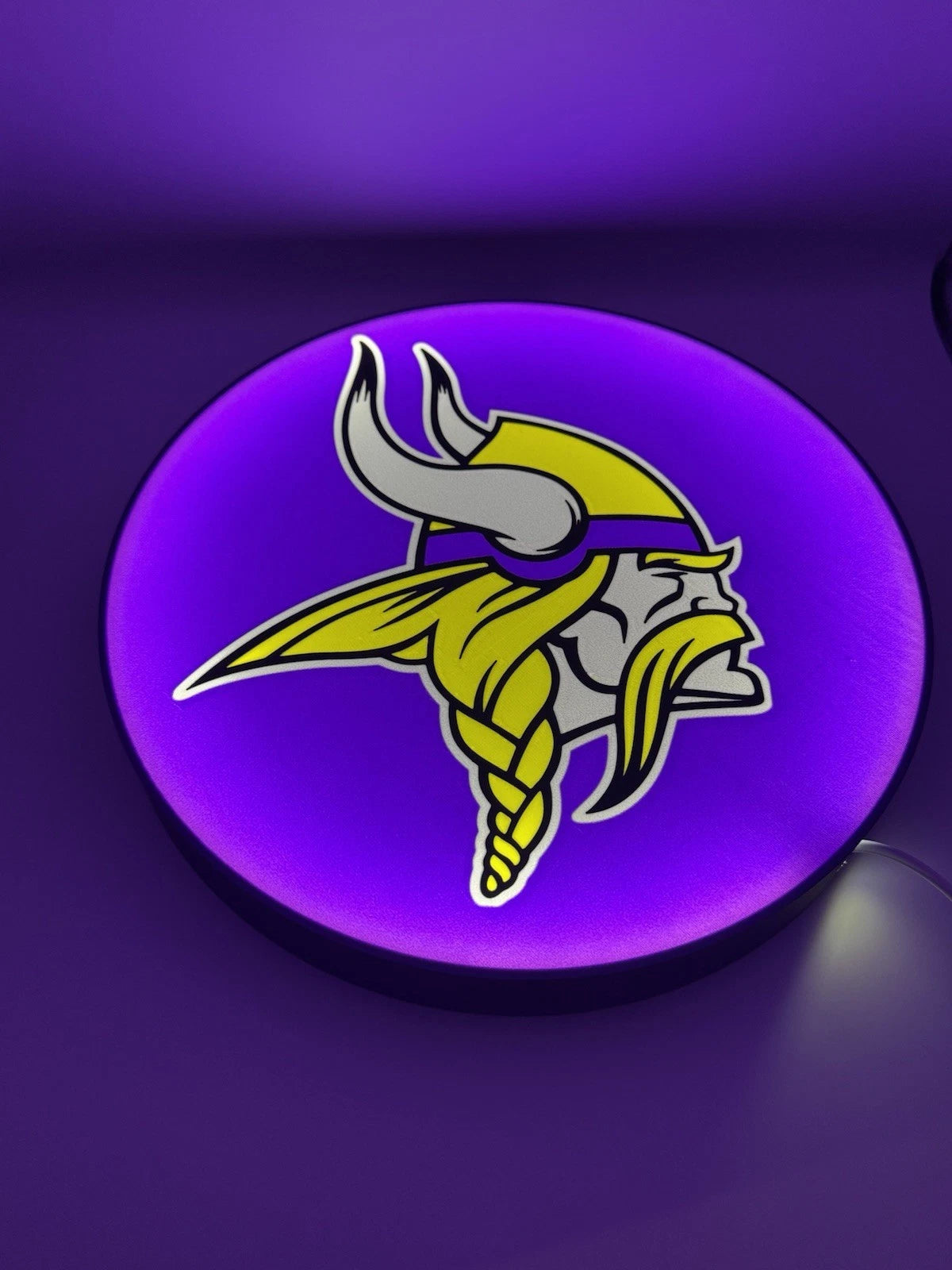 Minnesota Vikings - Light Up LED Neon Sign NFL Football AFC NFC