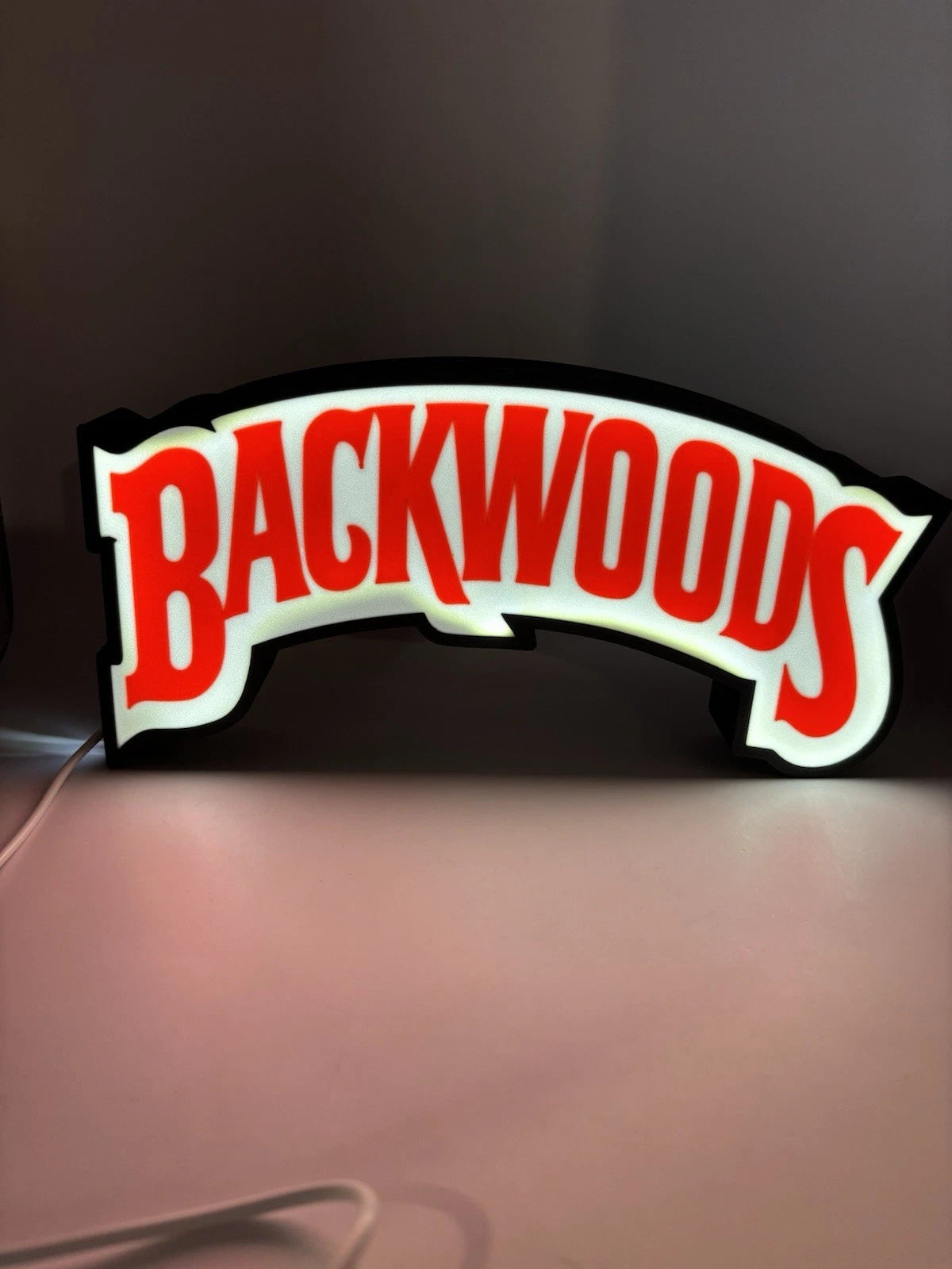 Backwoods Light Up LED Sign