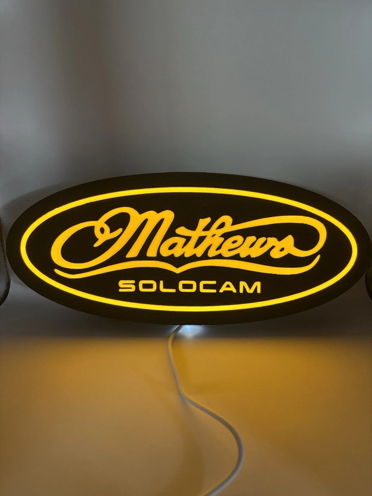Mathews Solocam - Light Up LED Sign