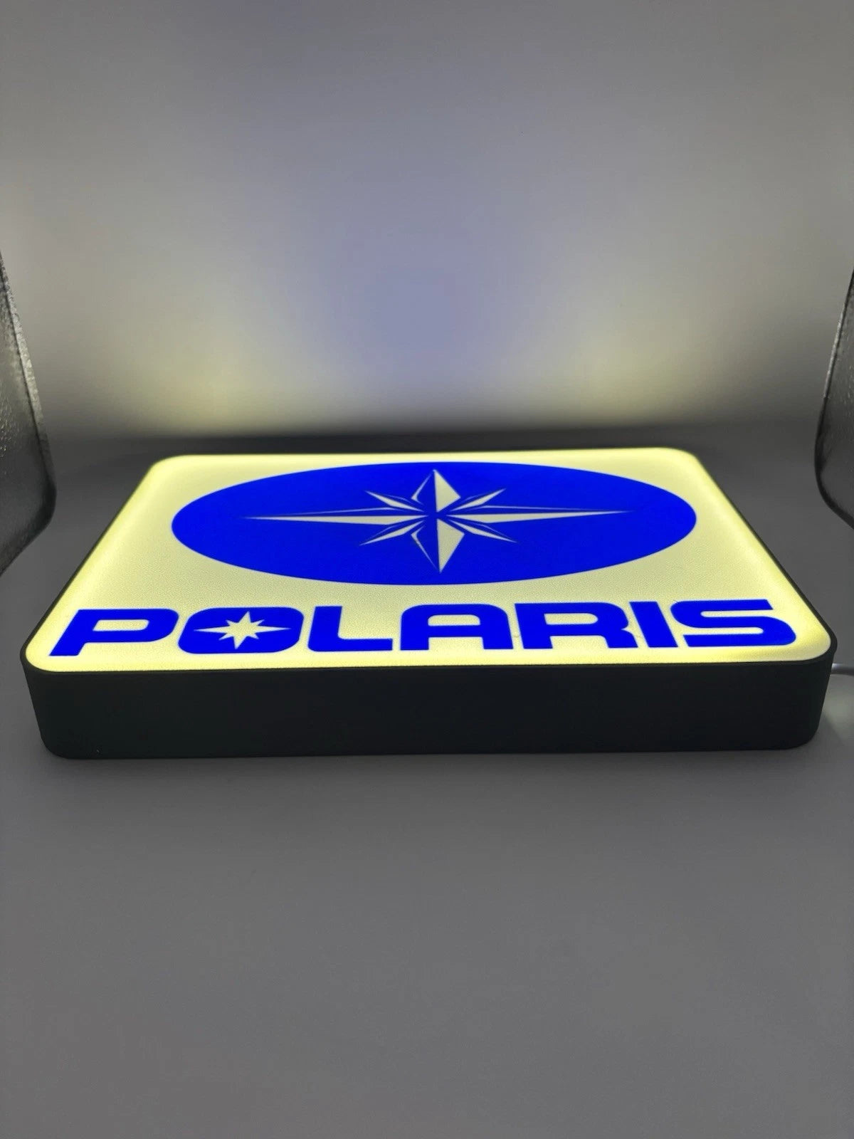 Polaris - Light Up LED Sign 13” with USB Plug - ATV UTV Snowmobile RZR Ranger