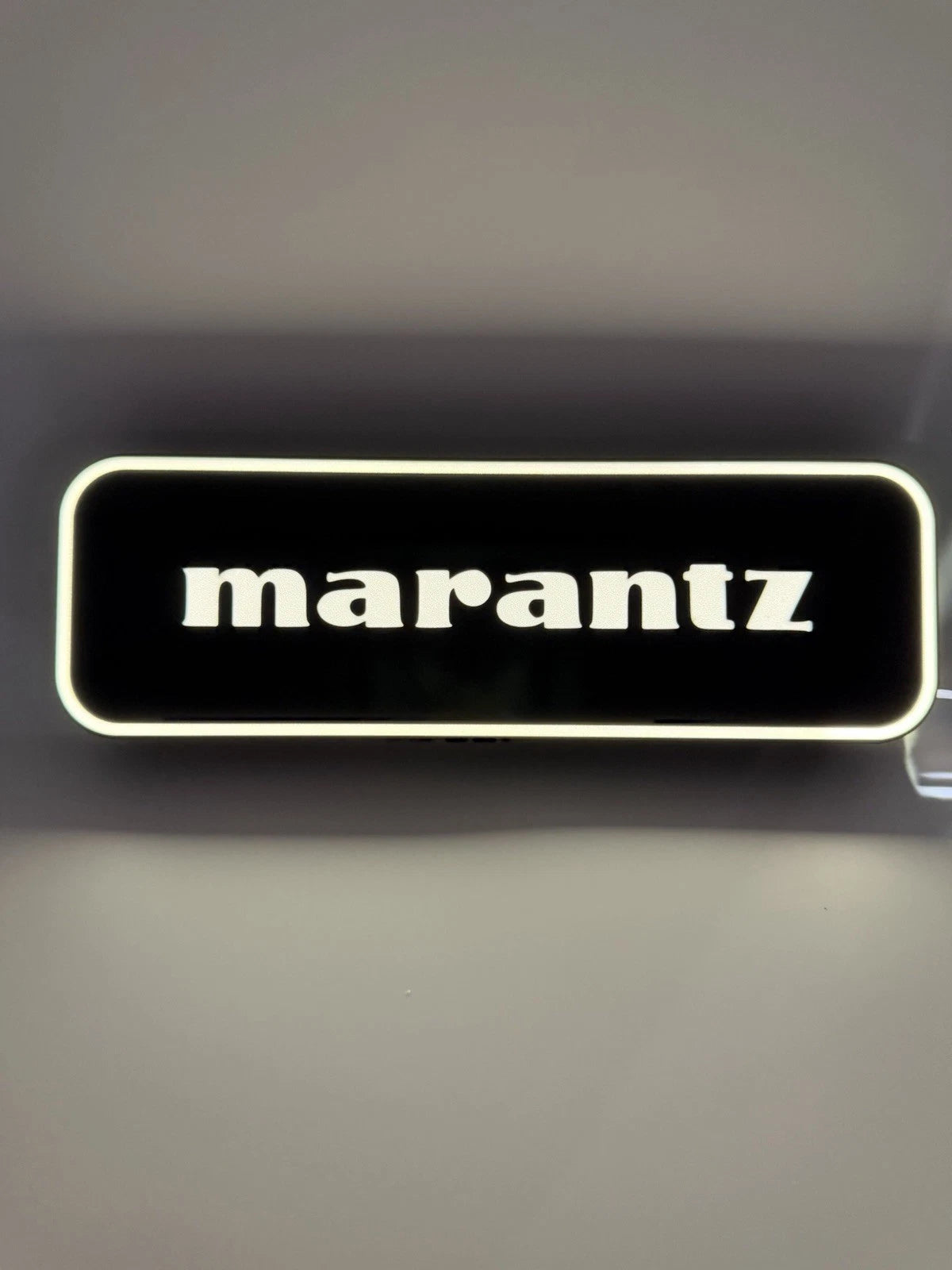 Marantz Audio Stereo  -  Light Up LED Sign With USB Plug - Black - Amp Receiver