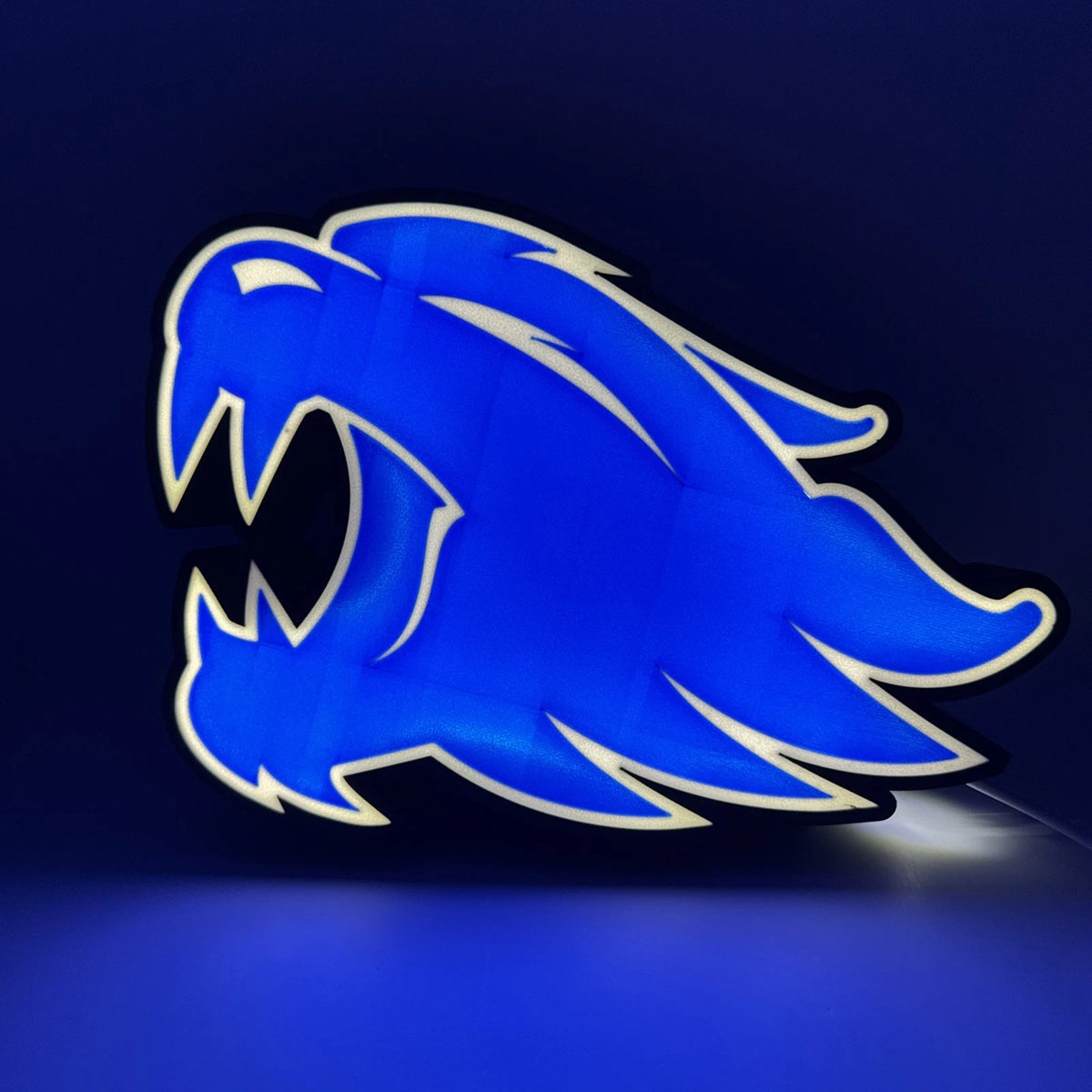 Kentucky Wildcats UK University - Light Up LED Sign With USB Powered Cord