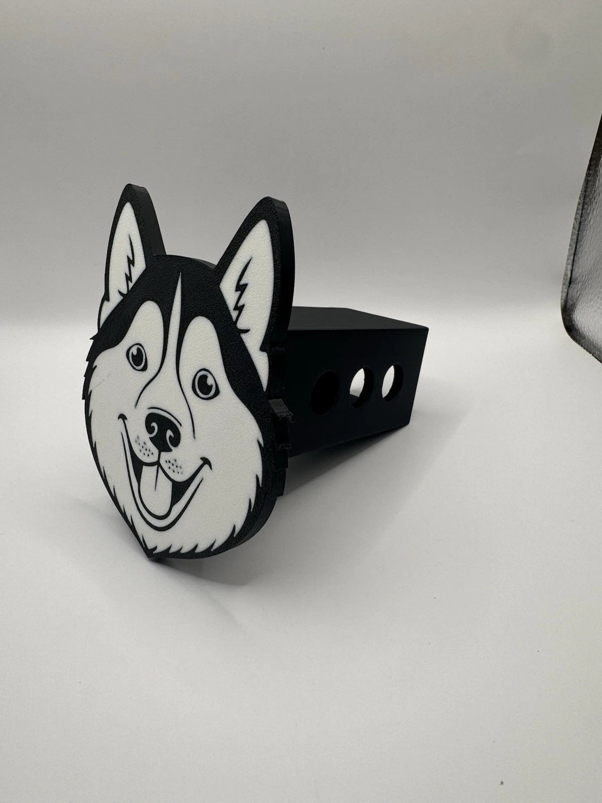 Siberian Husky Dog - Hitch Receiver Cover – Fits 2” – Multiple Designs Available
