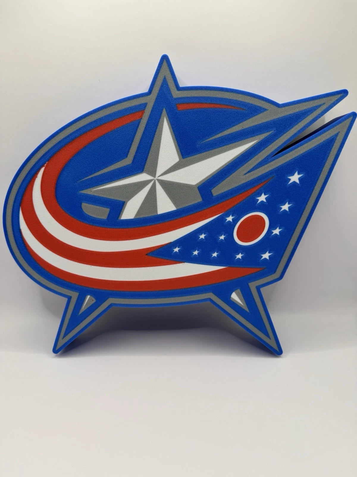 Columbus Blue Jackets NHL Hockey - Light Up LED Neon Sign With USB