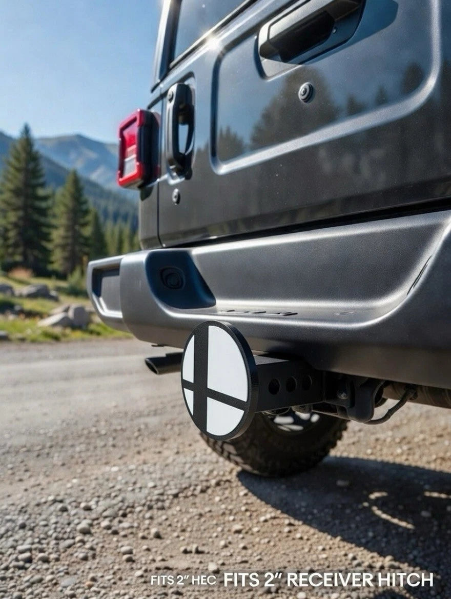 Smash Bros 2 Inch Tow Hitch Cover Fits 2" Truck SUV Trailer