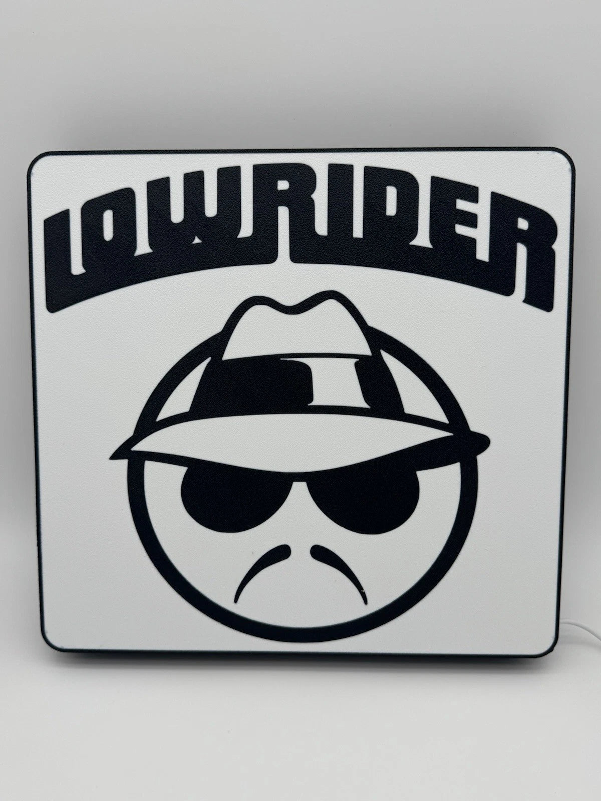 Lowrider -  Light Up LED Sign With USB Plug Street Chevy Impala West Coast Show