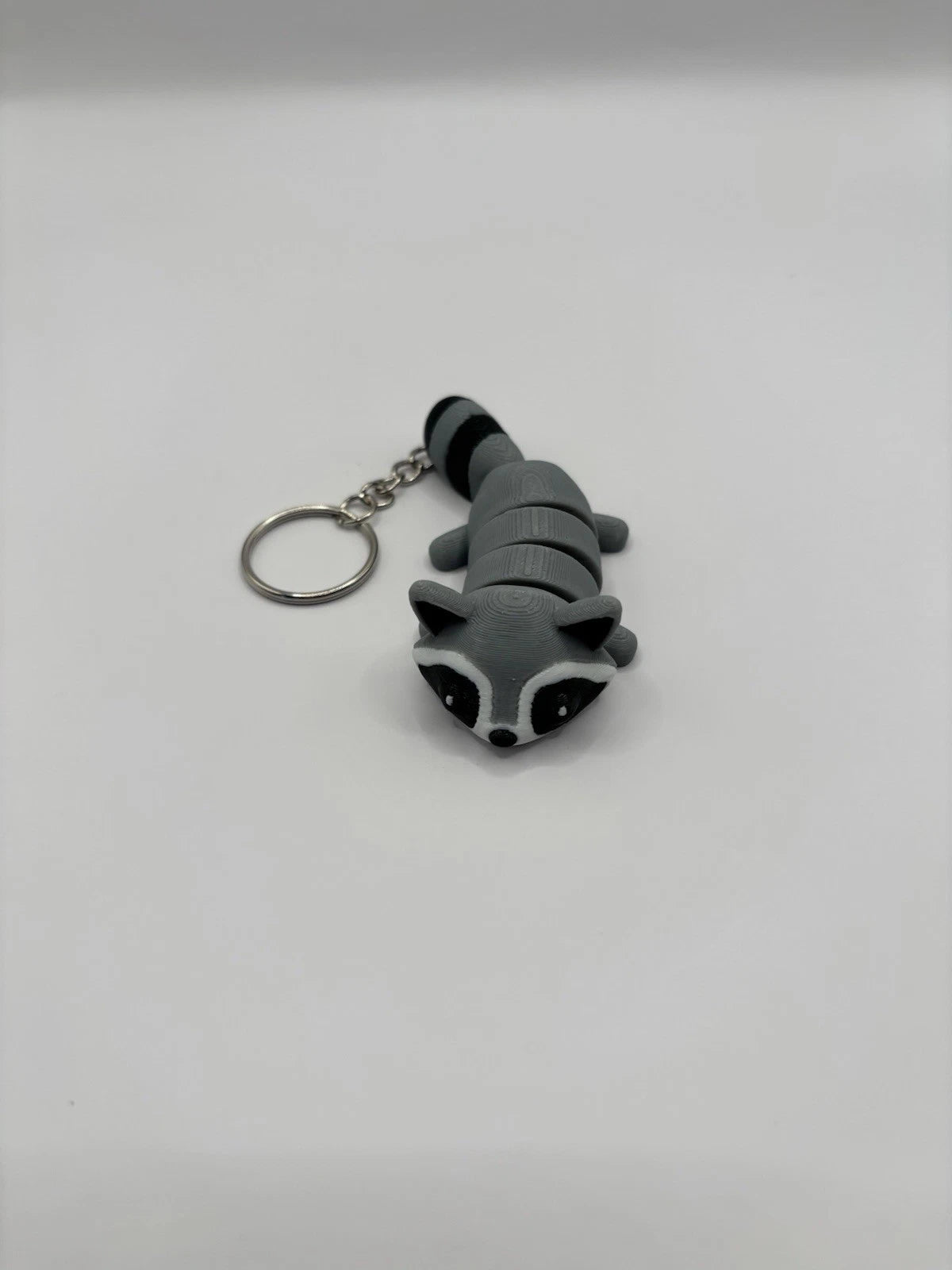 Racoon Fidget Keychain