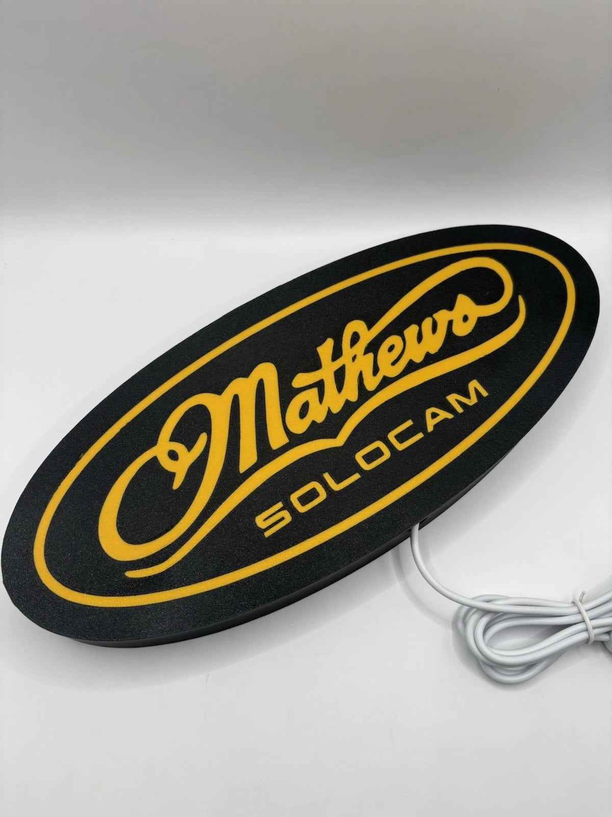 Mathews Solocam - Light Up LED Sign