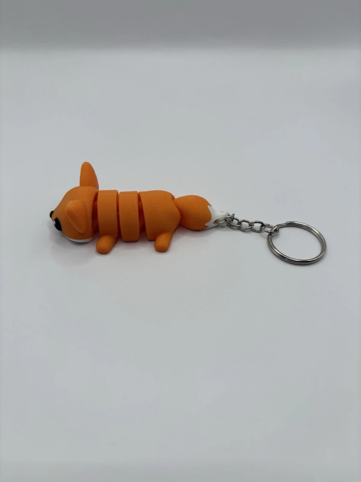 Orange Fox Fidget Keychain