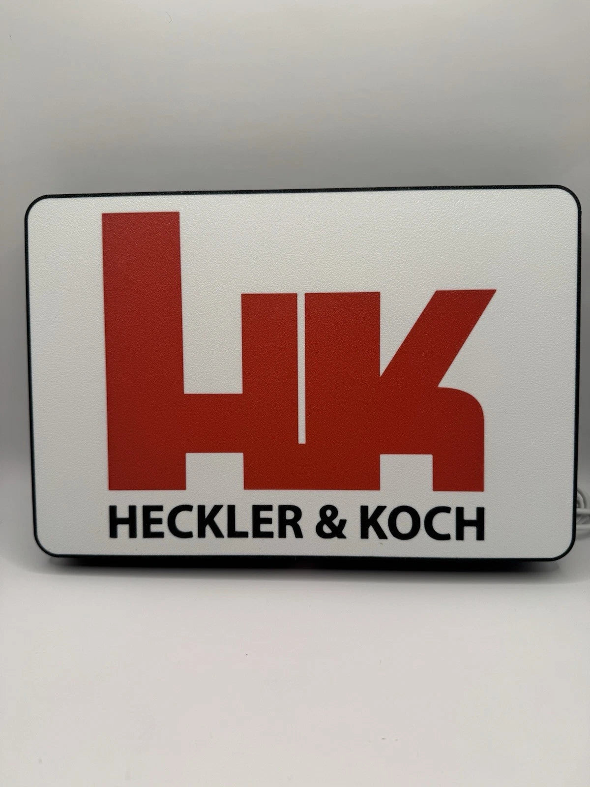 Heckler & Koch Firearms -  Light Up LED Neon Sign 2a Shooting Reloading Rifle