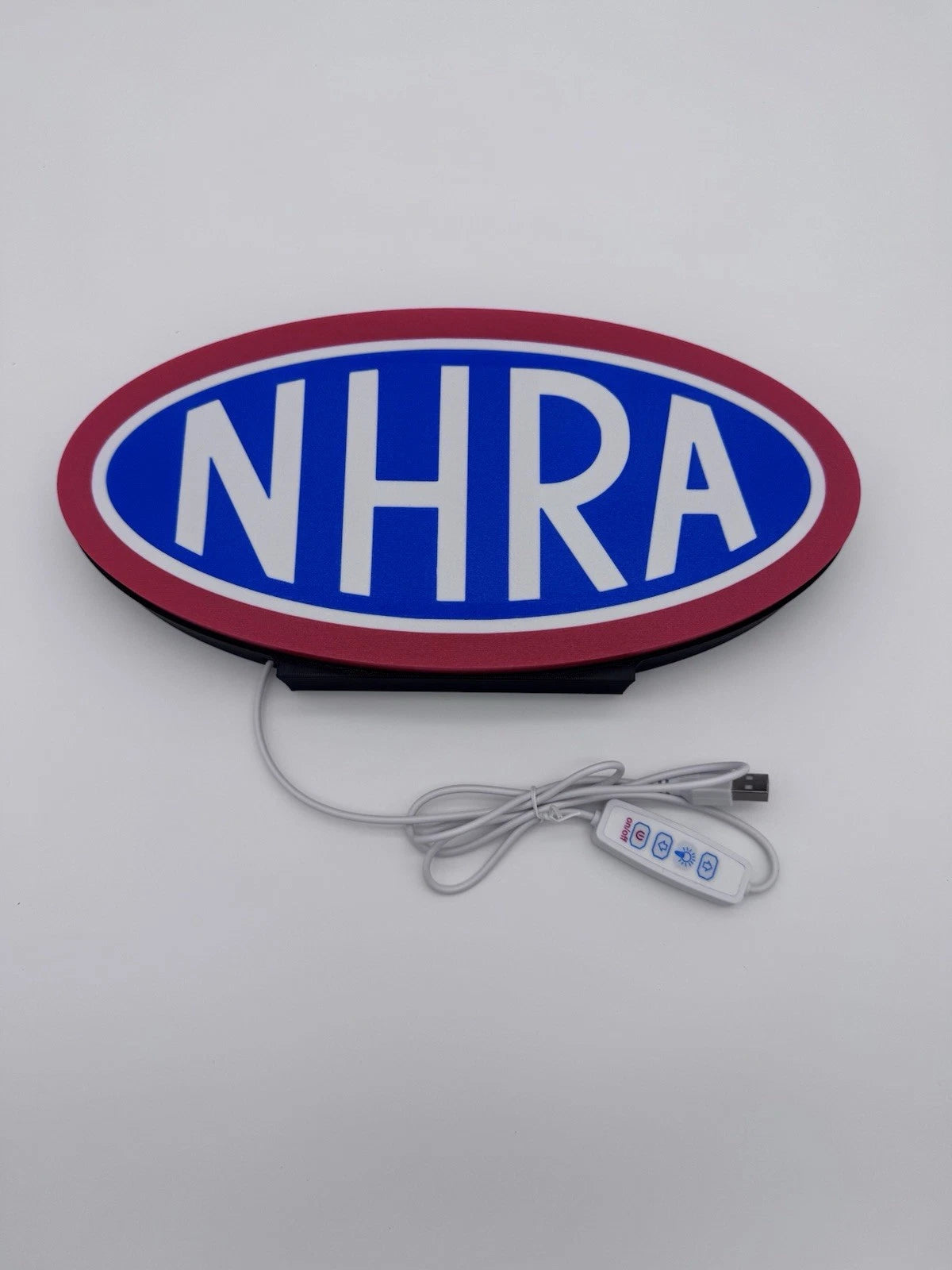 NHRA Drag Racing - Light Up LED Neon Sign Hot Rod Dragster Street Top Fuel Funny