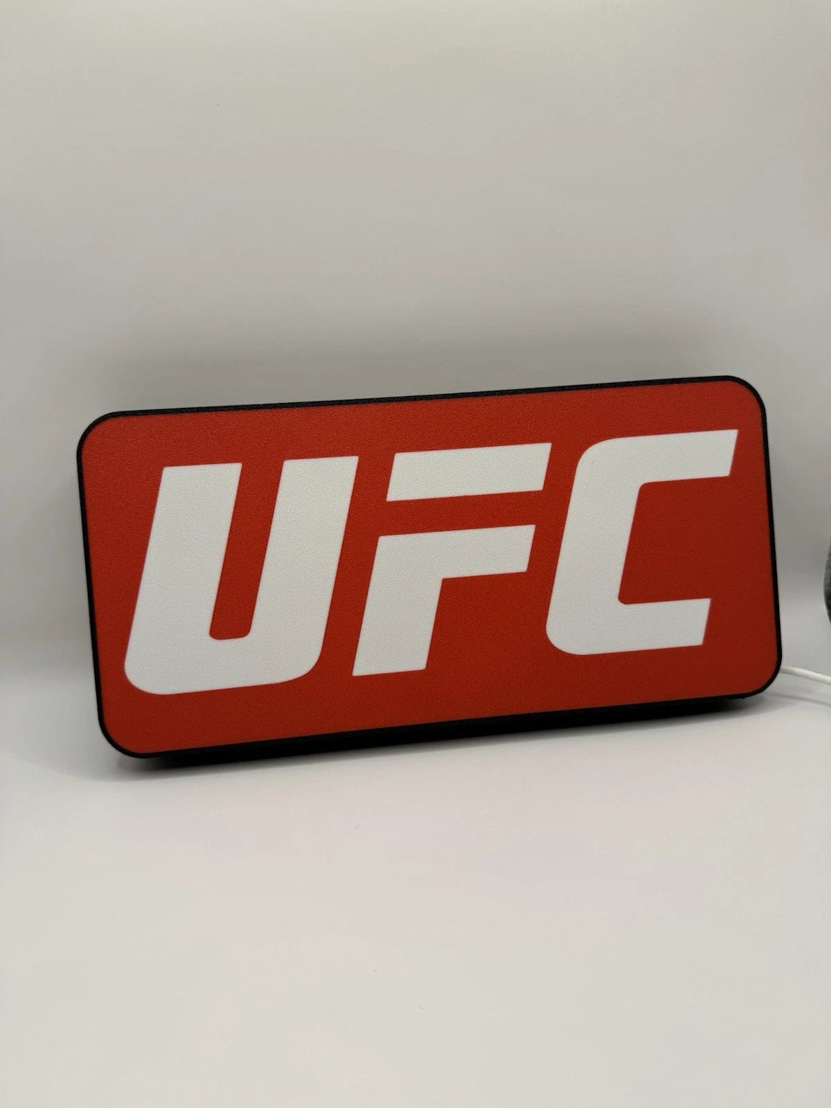 UFC Light Up LED Neon Sign Ultimate Fighting MMA Kick Boxing
