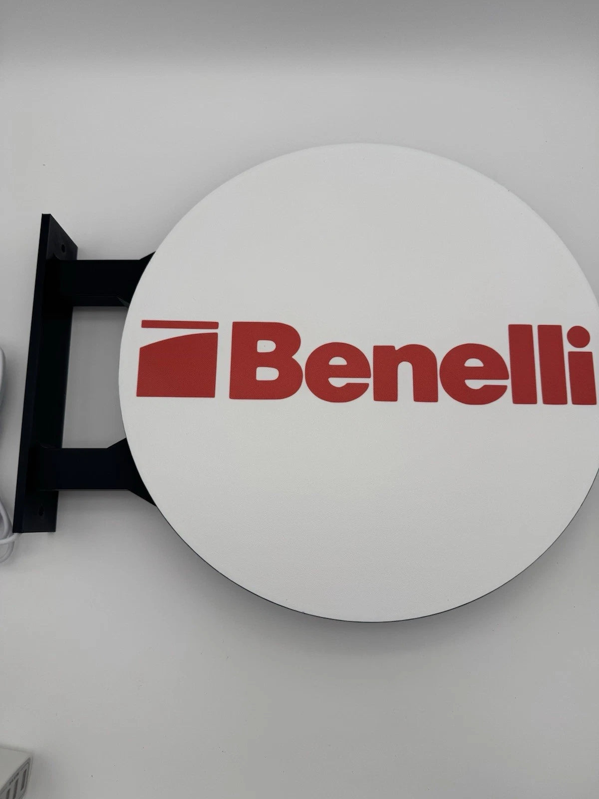 Benelli Firearms 13”  Pub Style Dual Side Light Up LED Sign Pub Bar Mancave