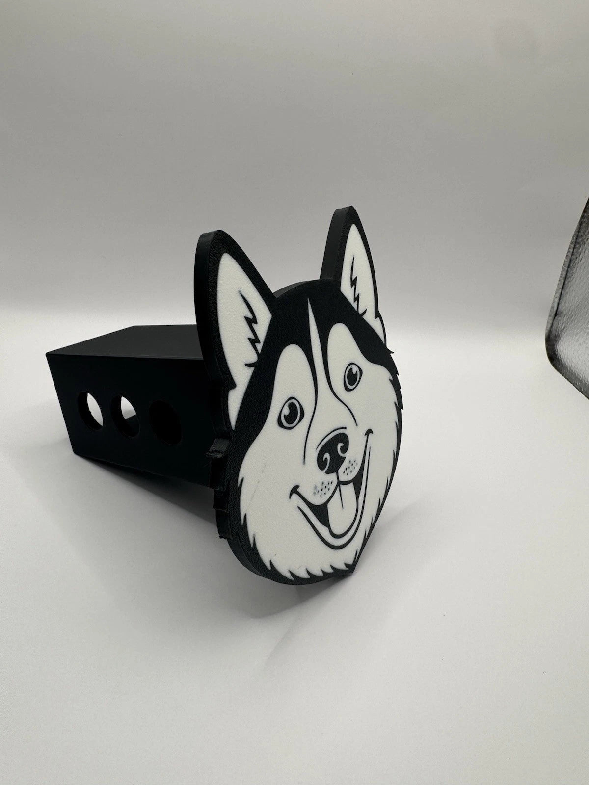 Siberian Husky Dog - Hitch Receiver Cover – Fits 2” – Multiple Designs Available