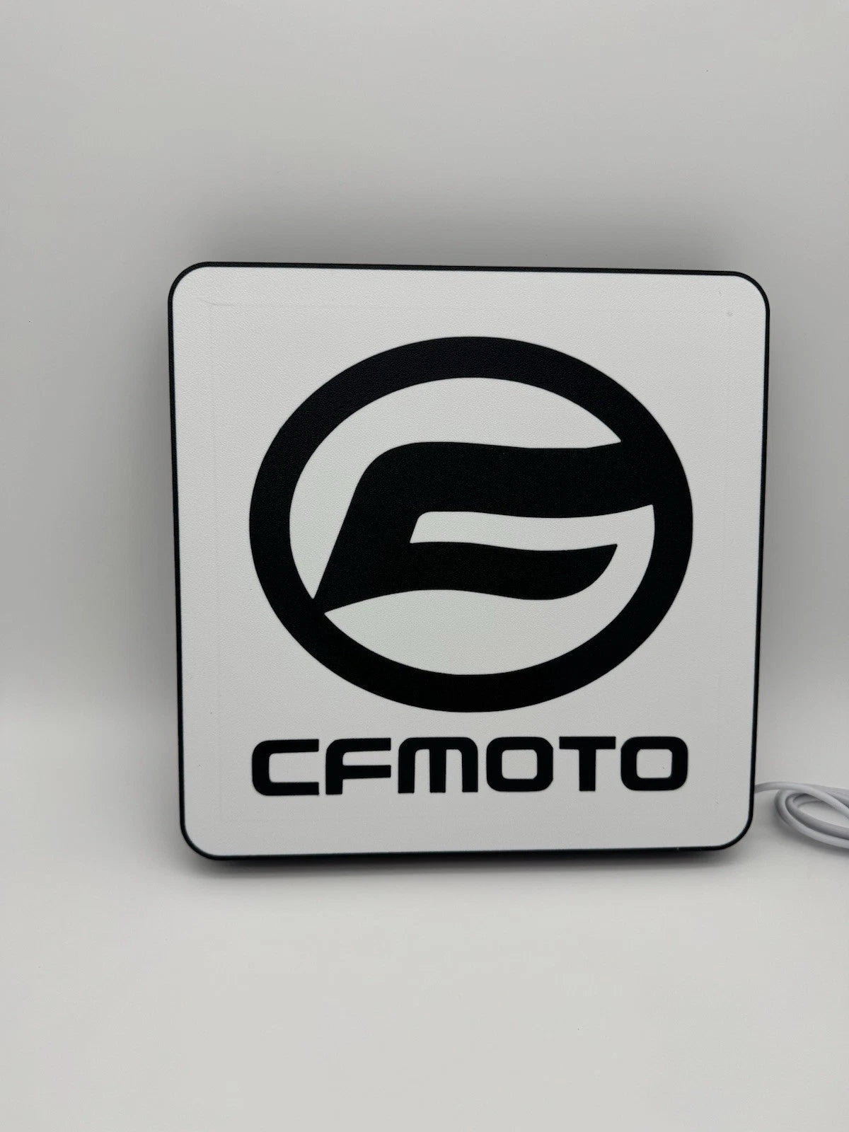 CF Moto Powersports - Light Up LED Neon Sign 10” USB ATV SXS Motorcycle Outdoor