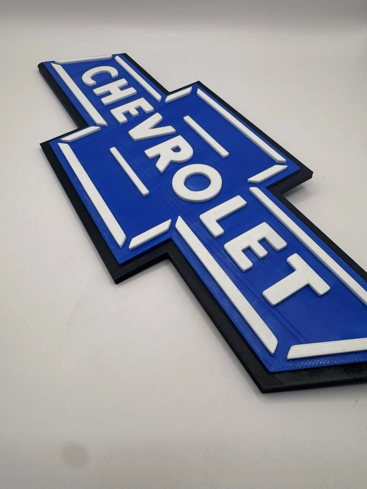 Chevrolet Chevy Bow Tie Classic 3D Wall Sign S10 Silverado Corvette Camaro