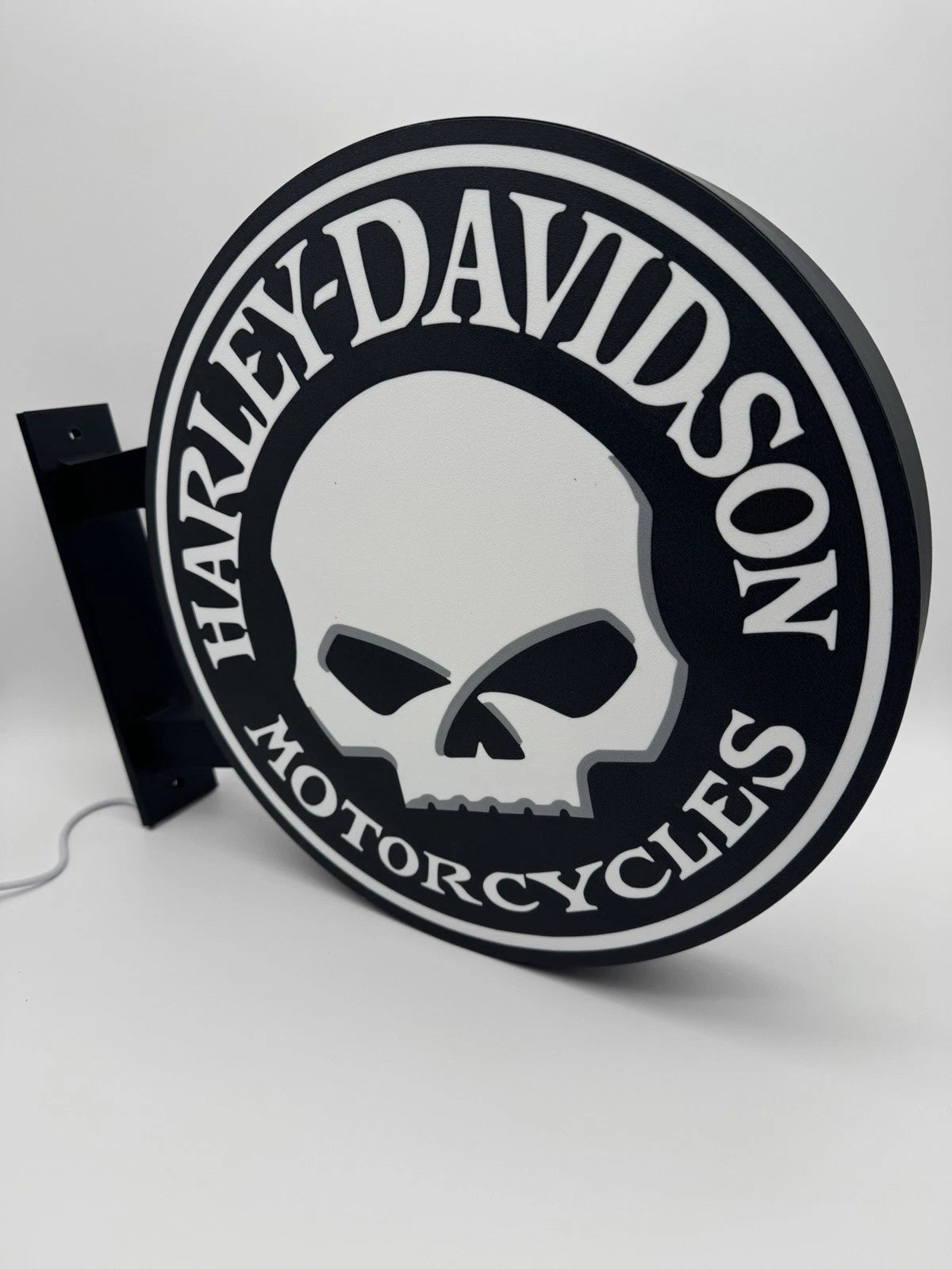 Harley Davidson Willie G - 13”  Pub Style Dual Side Light Up LED Sign Pub Bar