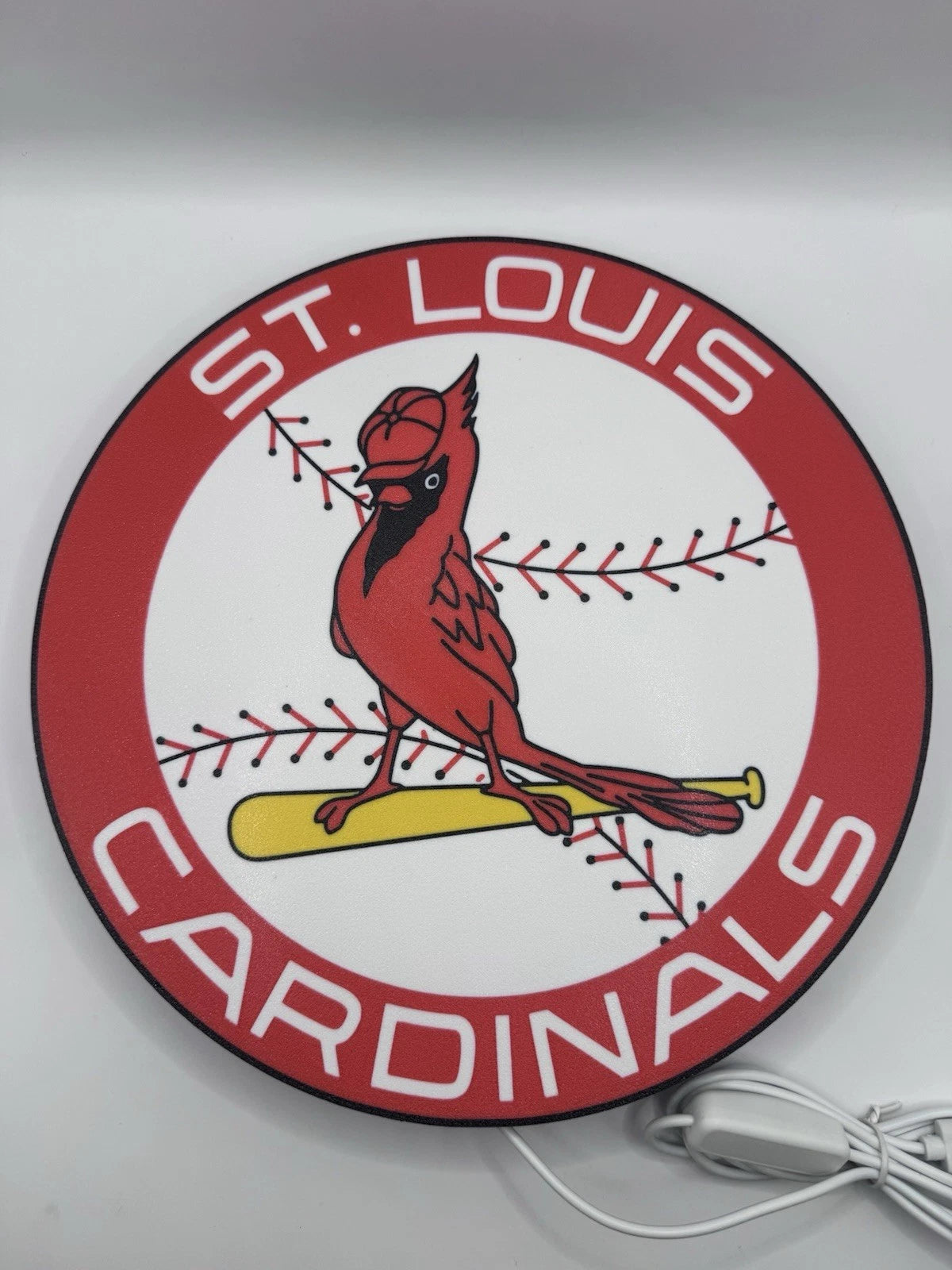 St Louis Cardinals Retro - Light Up LED Sign MLB Baseball Saint Yankees Dodgers